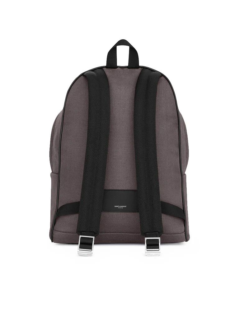 Saint Laurent Paris o1b1hav110425 Size: OS / City Backpack Canvas And Leather Size ONE SIZE - 5 Thumbnail