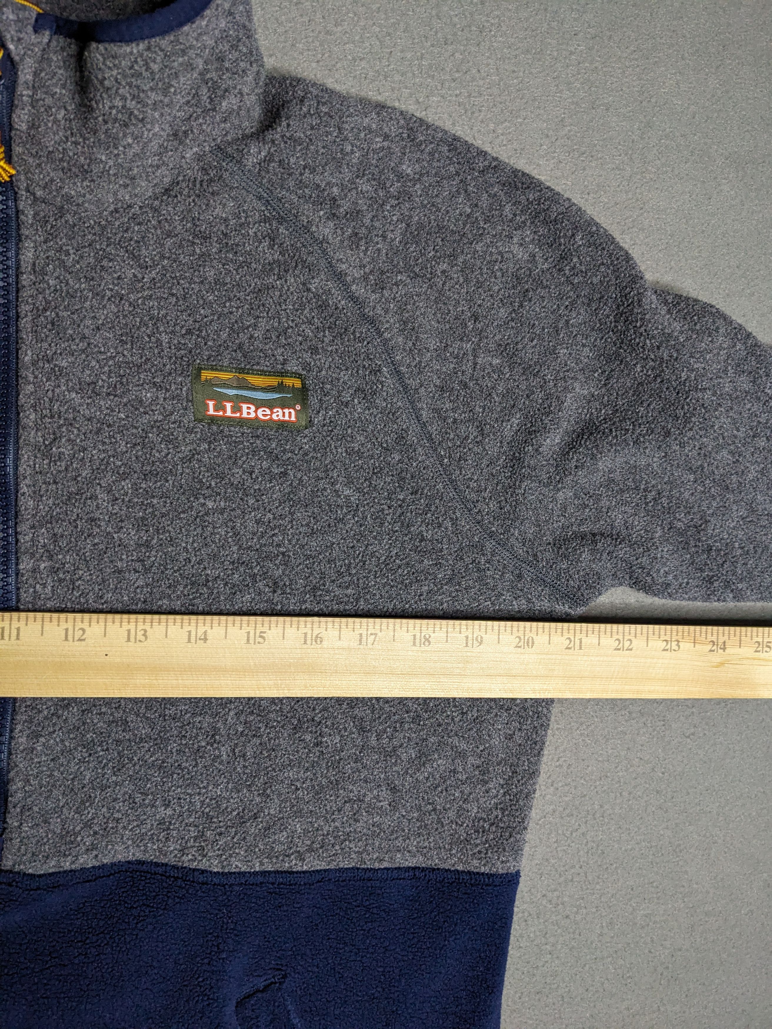 L.L. Bean LL Bean Mountain Classic Fleece Half Zip Sweater Medium 1/2 Size M / US 6-8 / IT 42-44 - 9 Thumbnail