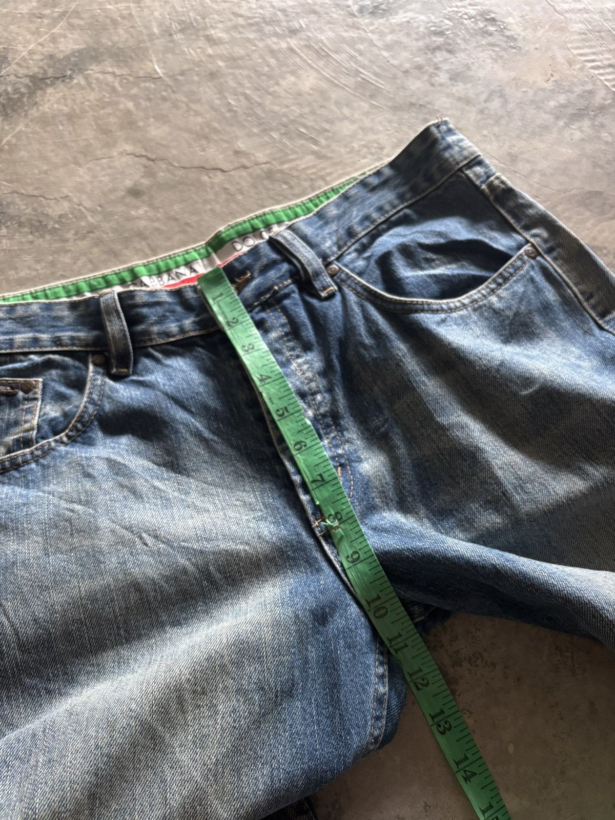 Dolce & Gabbana DOLCE & GABBANA vintage big logo archive italy jeans Size US 34 / EU 50 - 19 Thumbnail