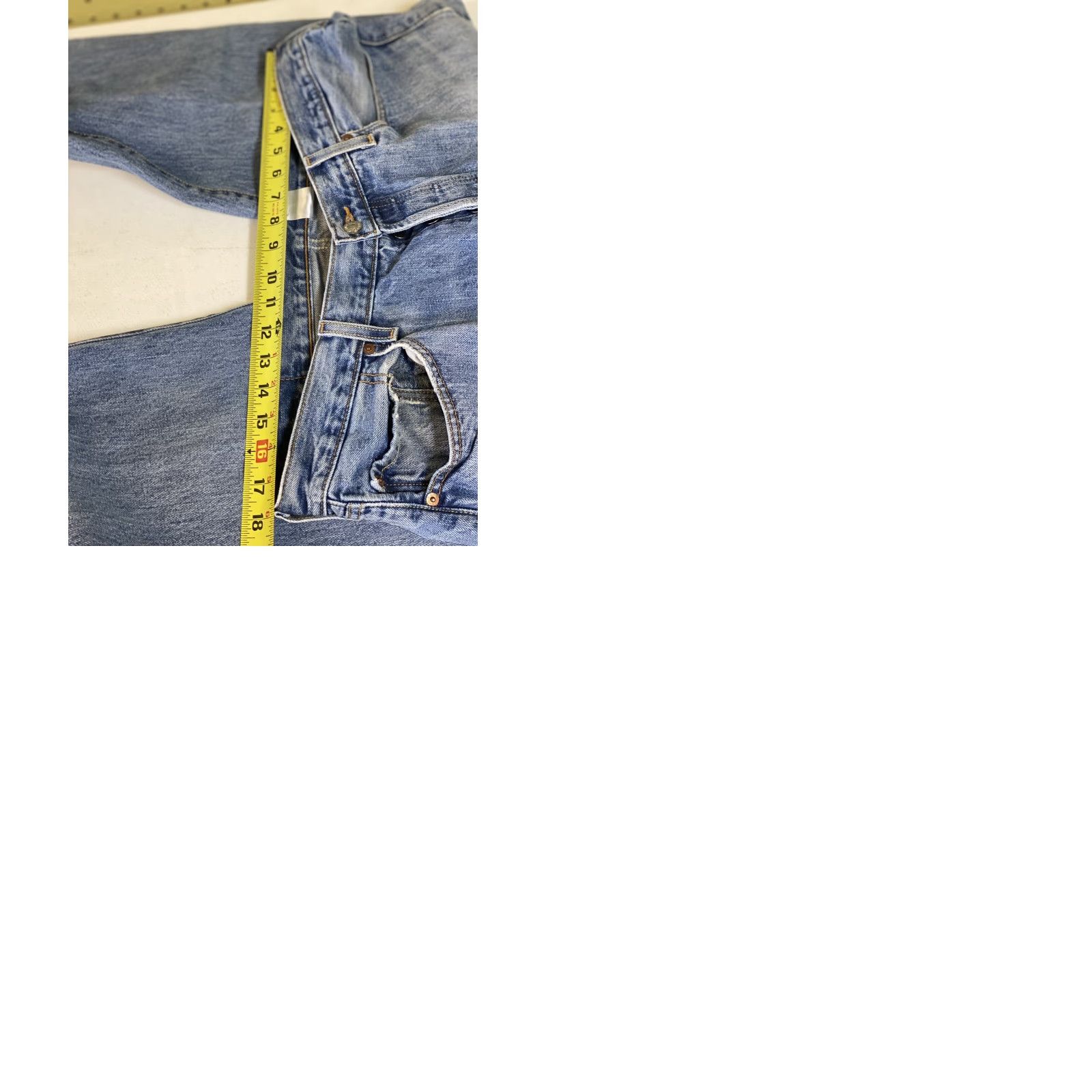 Levi's VINTAGE Levi's 501 XX Jeans 36x33 Denim Button Fly Distressed Denim Blue USA 90s Mens Regular Straight"} Size US 36 / EU 52 - 9 Thumbnail