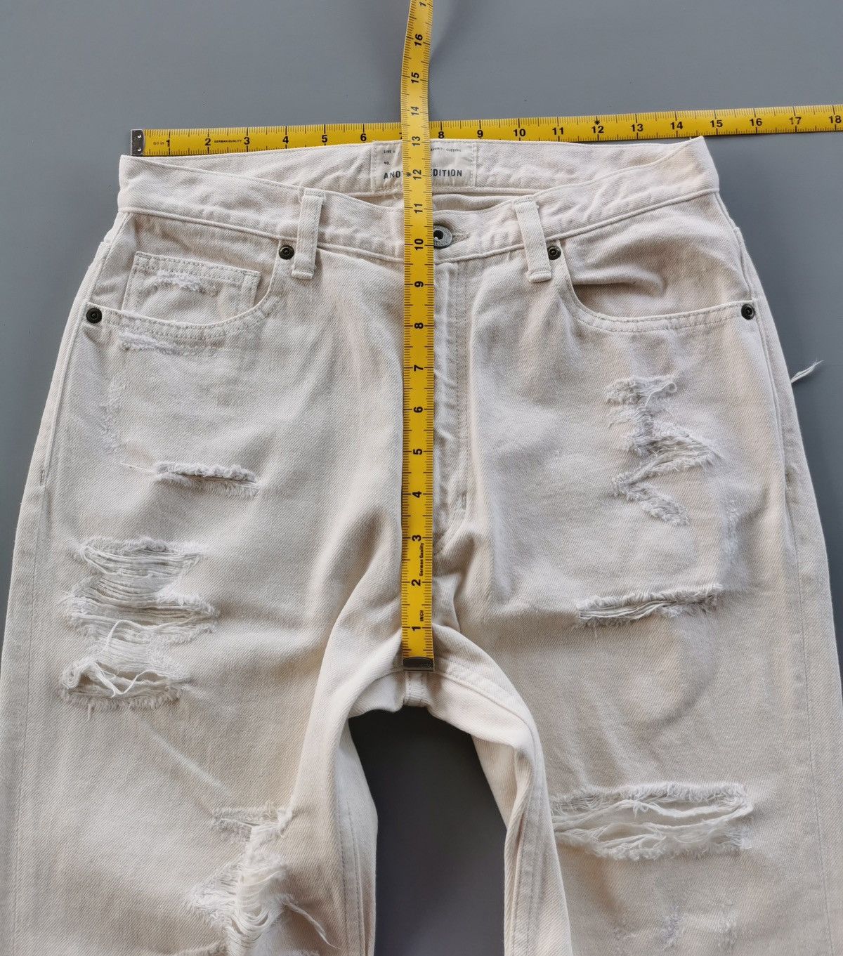 Japanese Brand Another Edition Denim Jeans Size US 29 - 15 Thumbnail