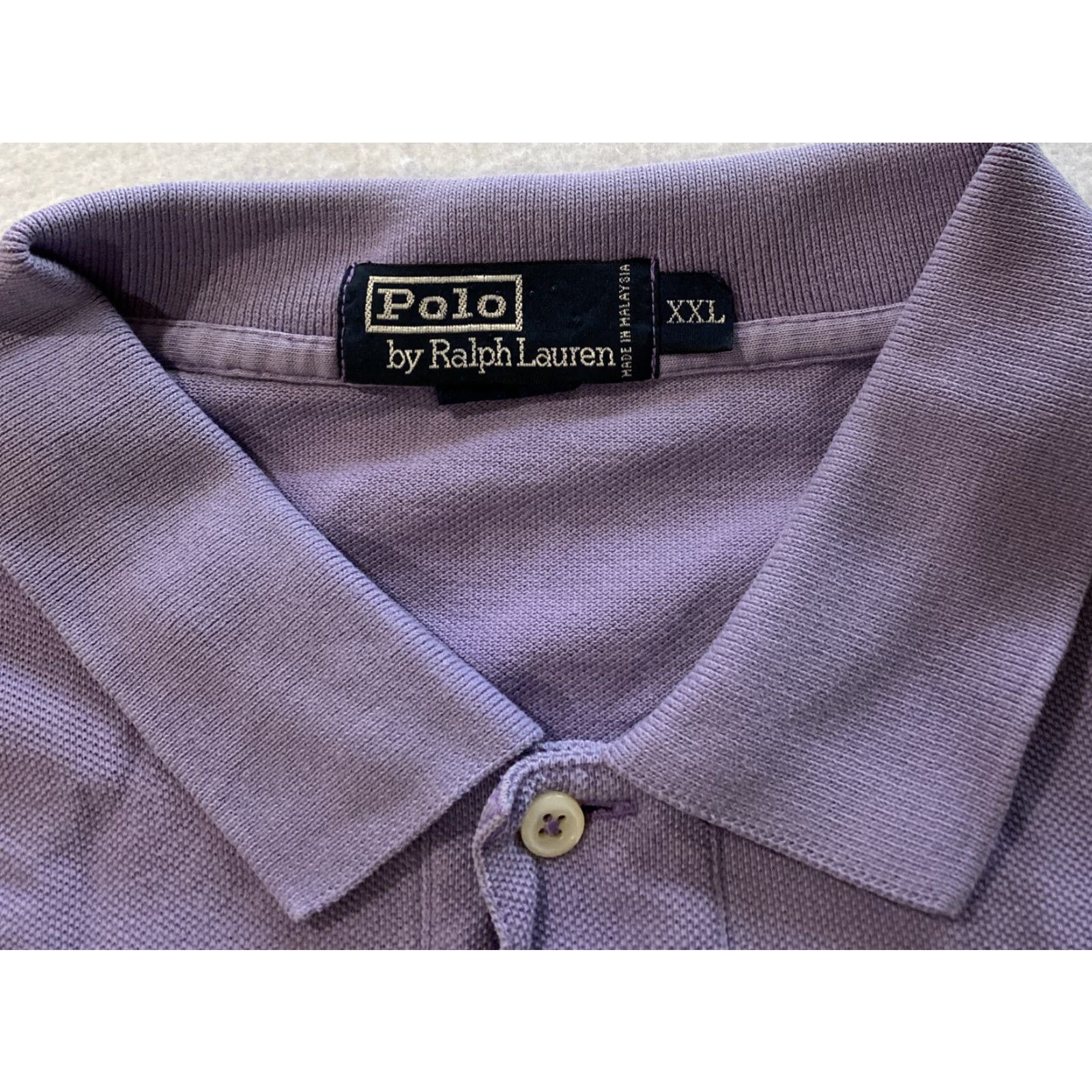 Polo Ralph Lauren Polo Ralph Lauren Polo Shirt Men XXL Lavender Short Sleeve Casual/N/A Logo 100% Cotton Knit Regular Fit Polo 19-28 true Size US XXL / EU 58 / 5 - 3 Thumbnail