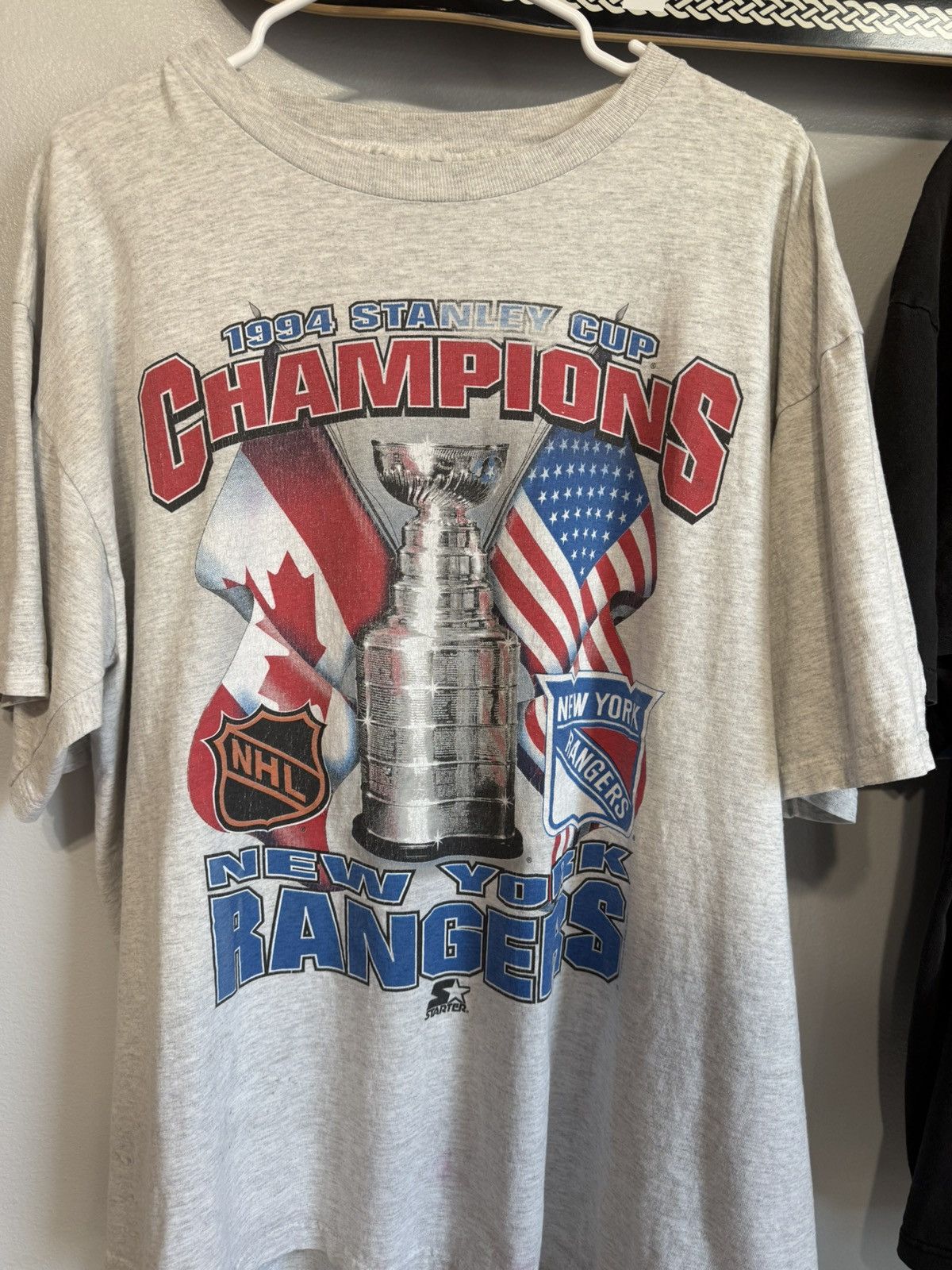 Starter 1994 New York Ranger T- Shirt Package Size US XL / EU 56 / 4 - 3 Thumbnail