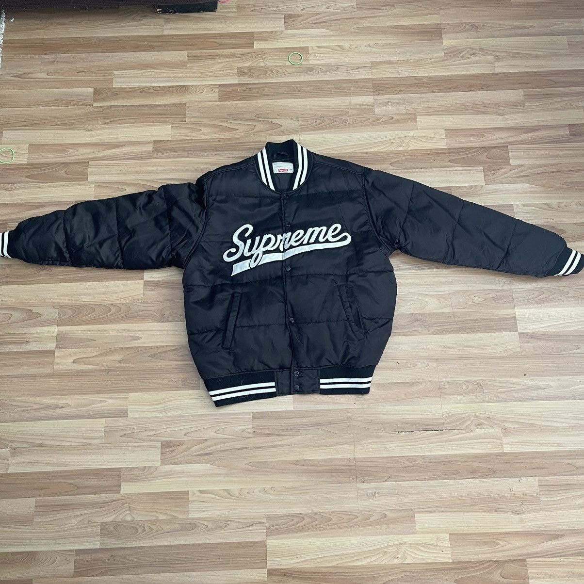 Supreme × Vintage SUPREME VARSITY BOMBER Size US L / EU 52-54 / 3 - 1 Thumbnail