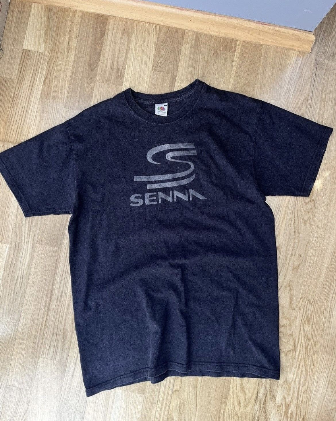 Formula 1 Vintage Ayrton Senna Racing F1 T-shirt Size US L / EU 52-54 / 3 - 1 Thumbnail
