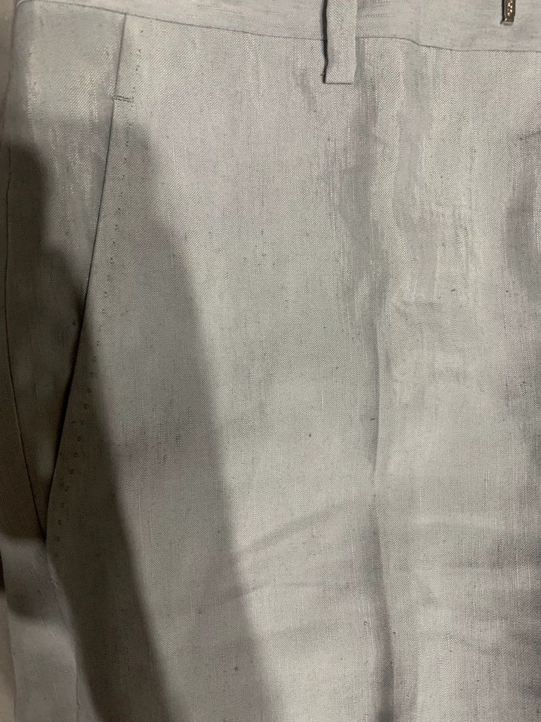 Jil Sander Jil Sander linen blend casual dress pant Size 32" / US 10 / IT 46 - 4 Thumbnail