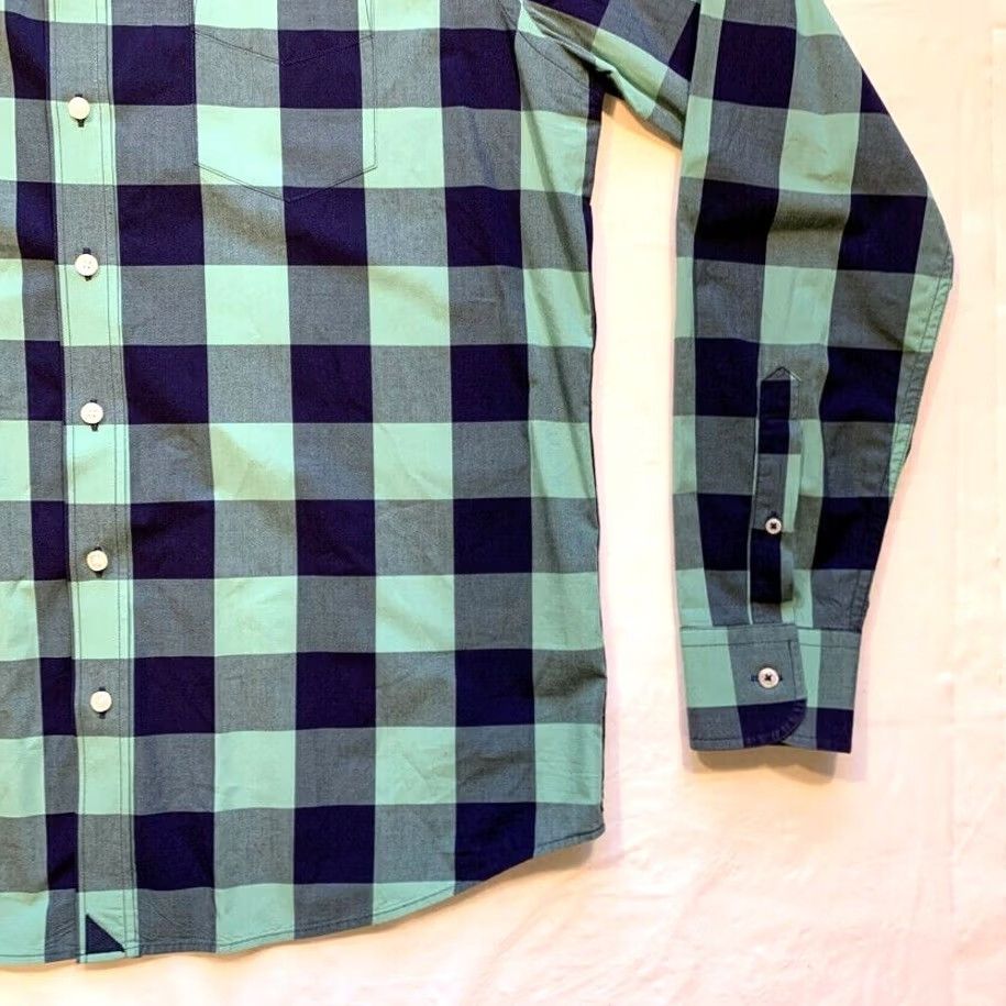 UNTUCKit UNTUCKit Shirt Mens Large Tall Bonarda Button Up Long Sleeve Plaid Cotton Casual Size US L / EU 52-54 / 3 - 5 Thumbnail