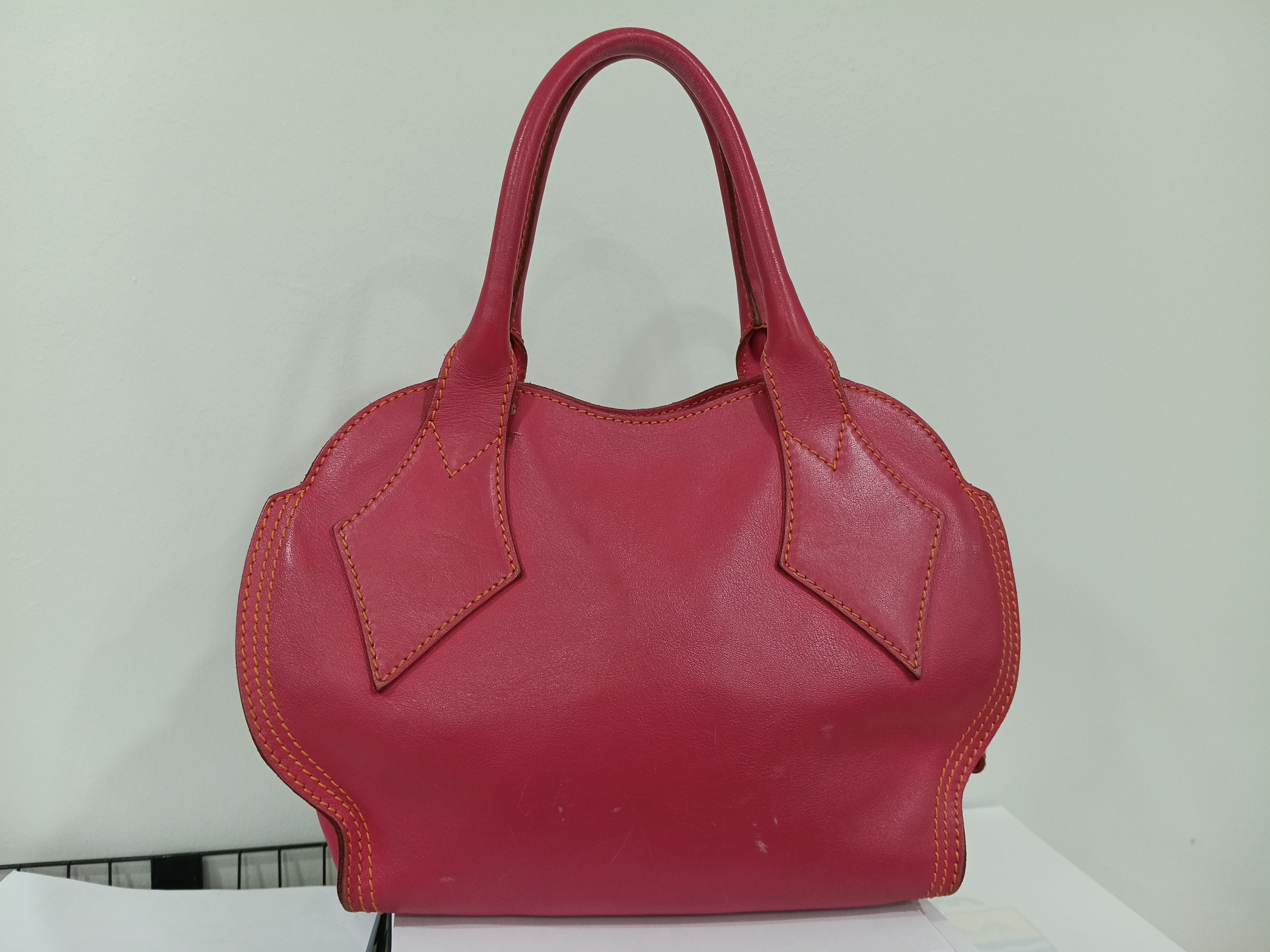 Vivienne Westwood Vivienne Westwood Leather Bag Pink colour Size ONE SIZE - 2 Thumbnail