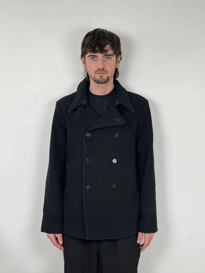 Stone Island Stone Island Black Classy Caban Wool Jacket Size US M / EU 48-50 / 2 - 2 Thumbnail