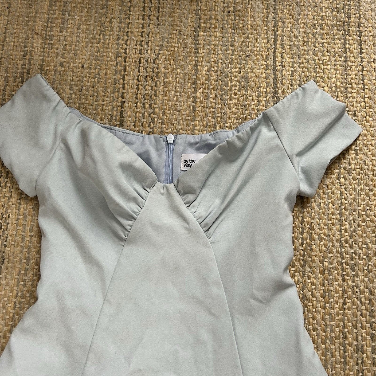REVOLVE Revolve x by the way Womens Dress Blue Monica Off Shoulder F Size XS / US 0-2 / IT 36-38 - 3 Thumbnail