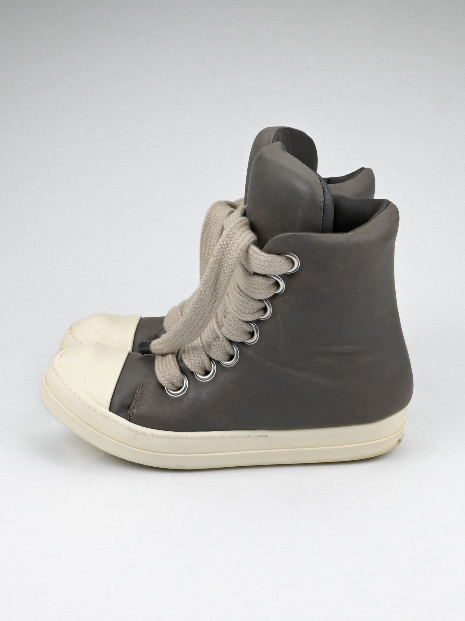 Rick Owens Padded Jumbo Lace Ramones Size US 9 / EU 42 - 4 Thumbnail