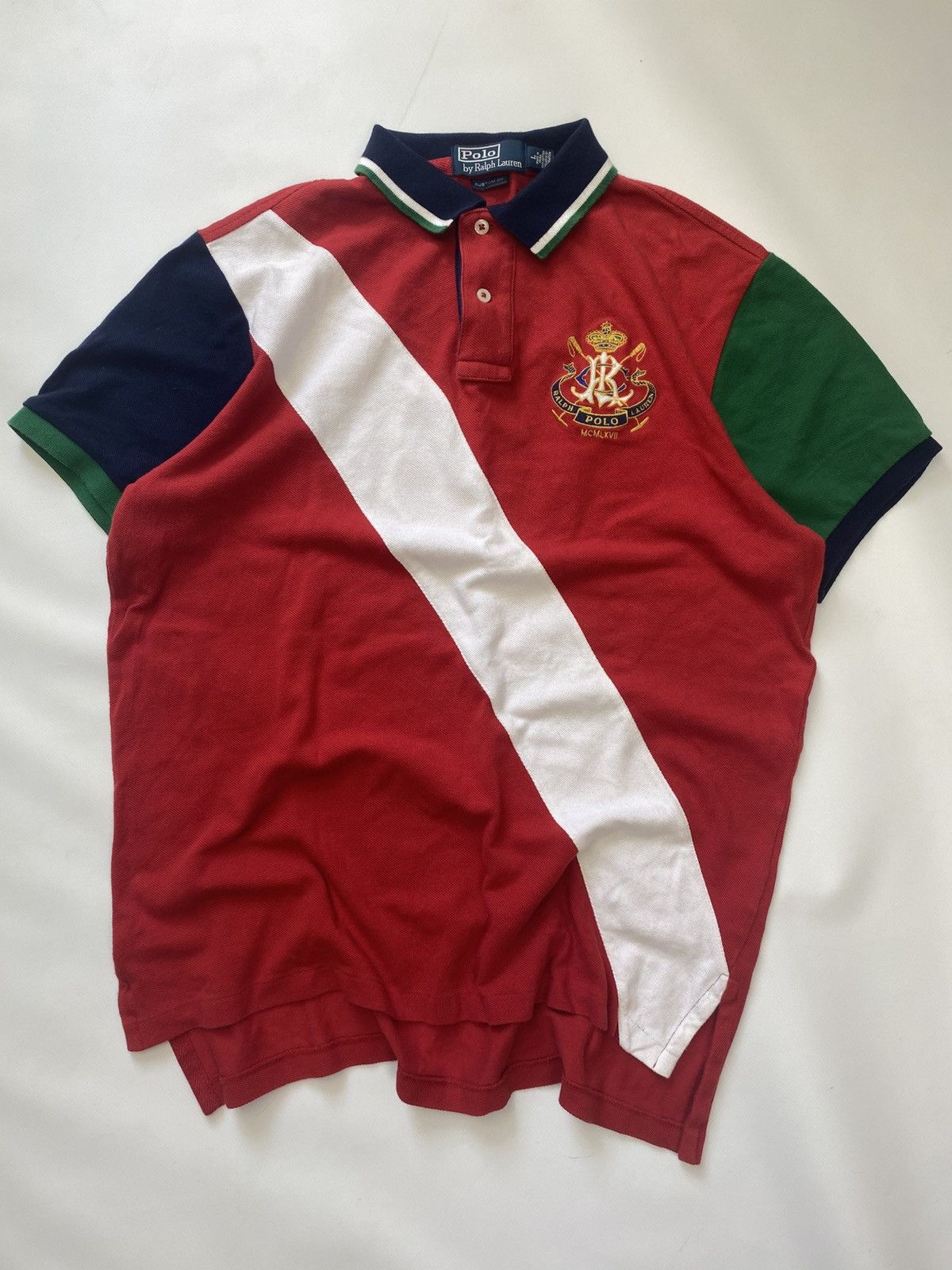Polo Ralph Lauren Polo Ralph Lauren Number 3 Rugby Jersey Cheef Keef Style Size US M / EU 48-50 / 2 - 1 Thumbnail