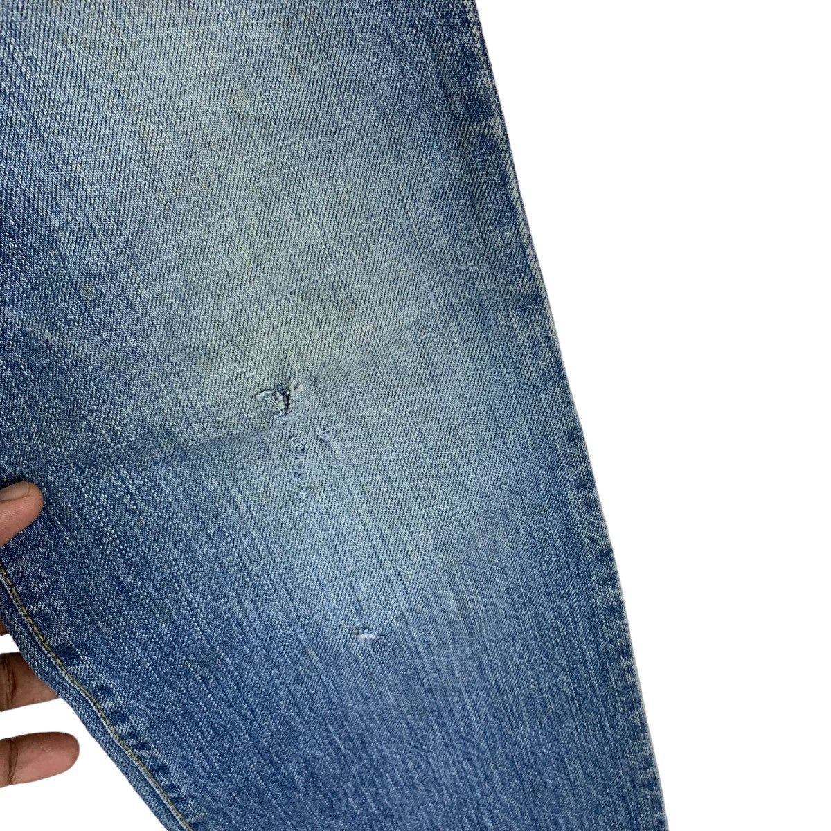If Six Was Nine VINTAGE HOLLYWOOD RANCH MARKET DISTRESSED JEANS Size US 31 - 5 Thumbnail