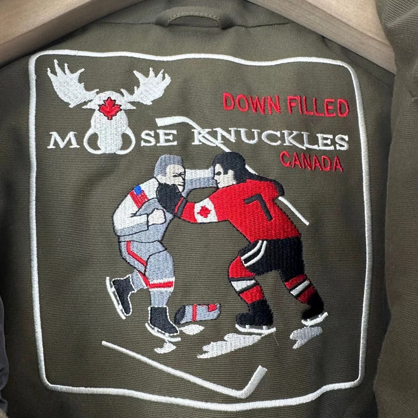 Moose Knuckles Moose Knuckles Military Green Down Jacket. Size S / US 4 / IT 40 - 5 Thumbnail
