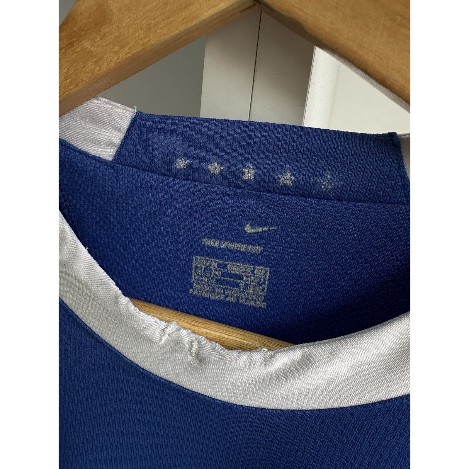 Nike Brazil National Team Ronaldinho 2004 - 2005 away football sh Size US M / EU 48-50 / 2 - 4 Thumbnail