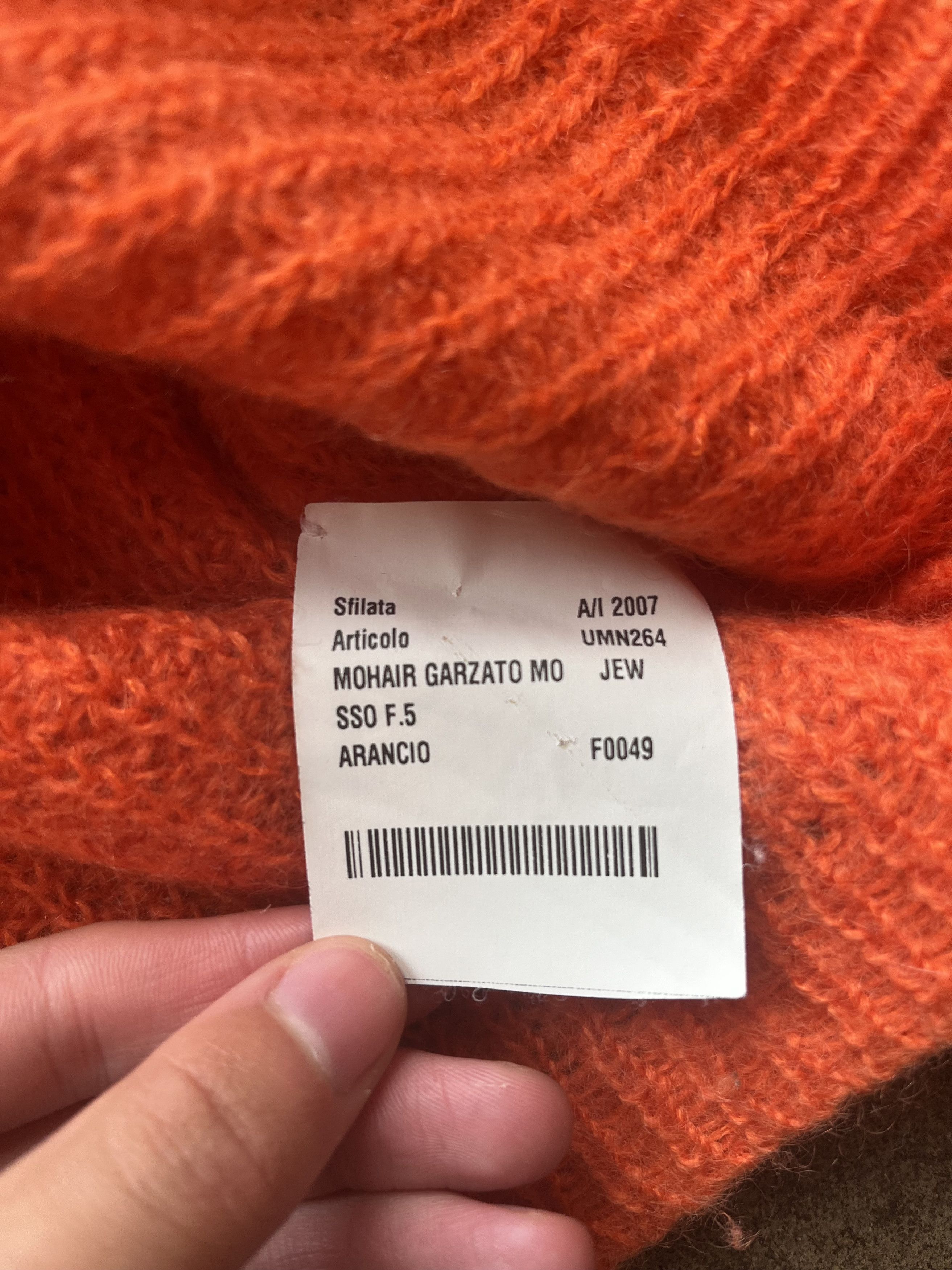 Prada Prada AW 2007 Mohair Sweater Sample Size US L / EU 52-54 / 3 - 3 Thumbnail