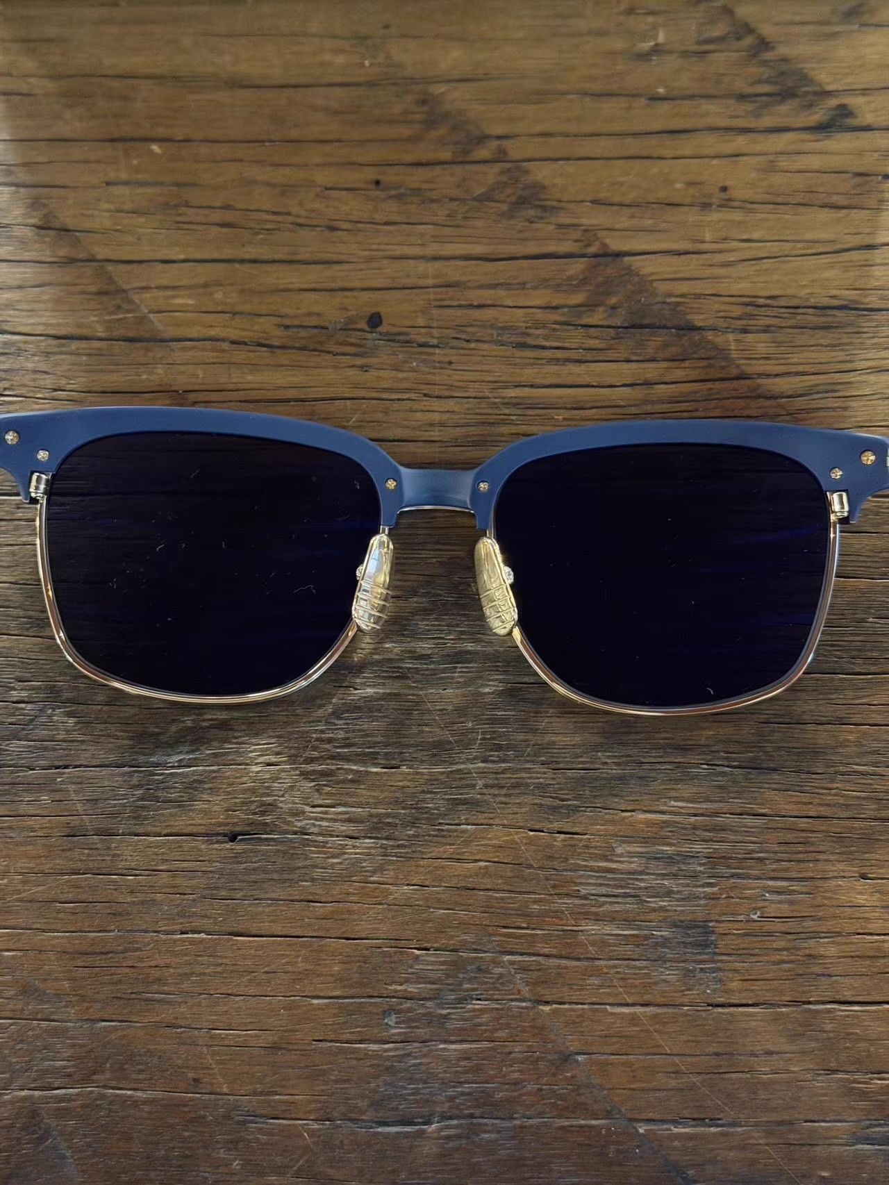 Thom Browne Thom Browne matte black frame sunglasses. Ｑ25 Size ONE SIZE - 4 Thumbnail