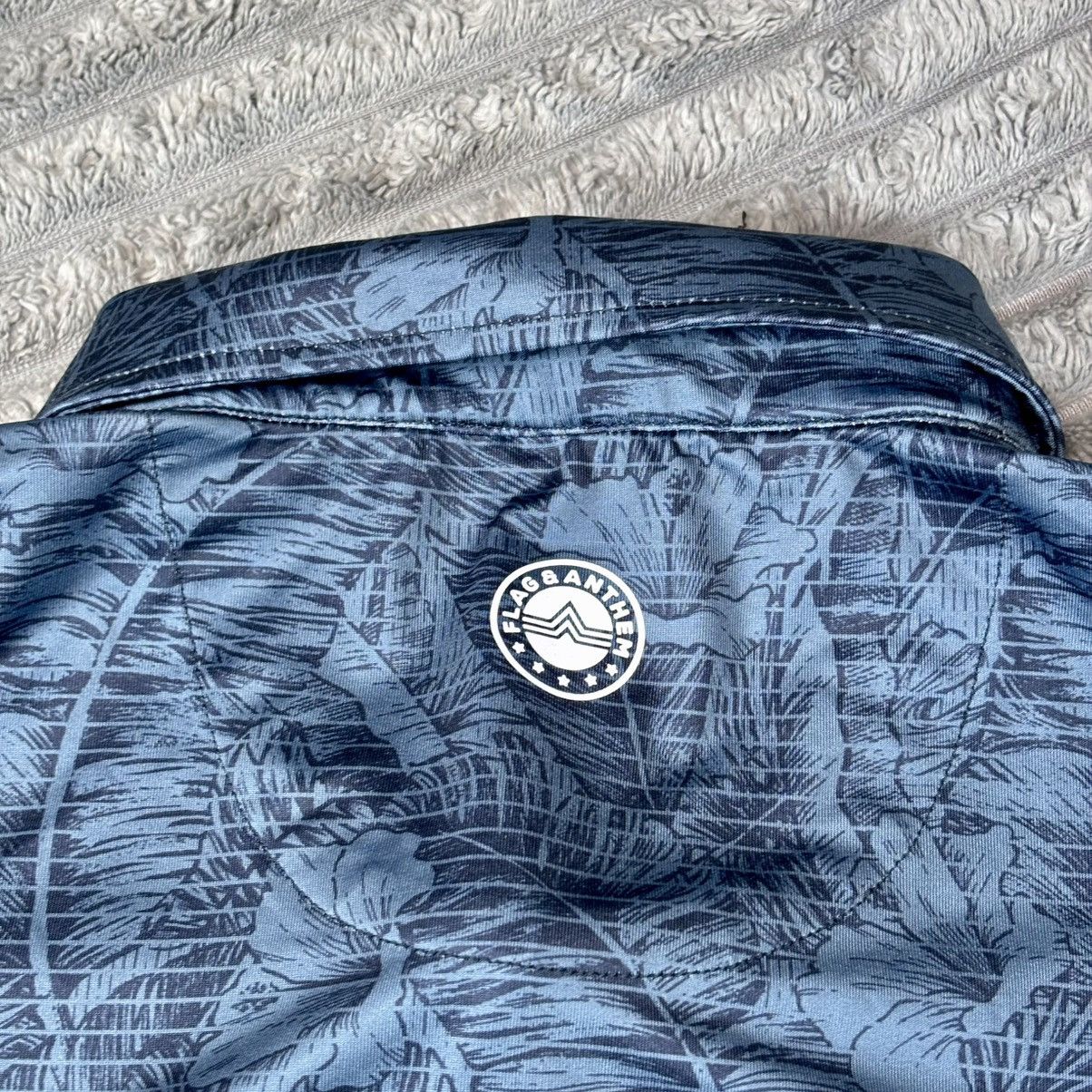 Flag & Anthem Flag & Anthem Montauk Botanical Performance UPF Polo 2XL Size US XXL / EU 58 / 5 - 11 Thumbnail