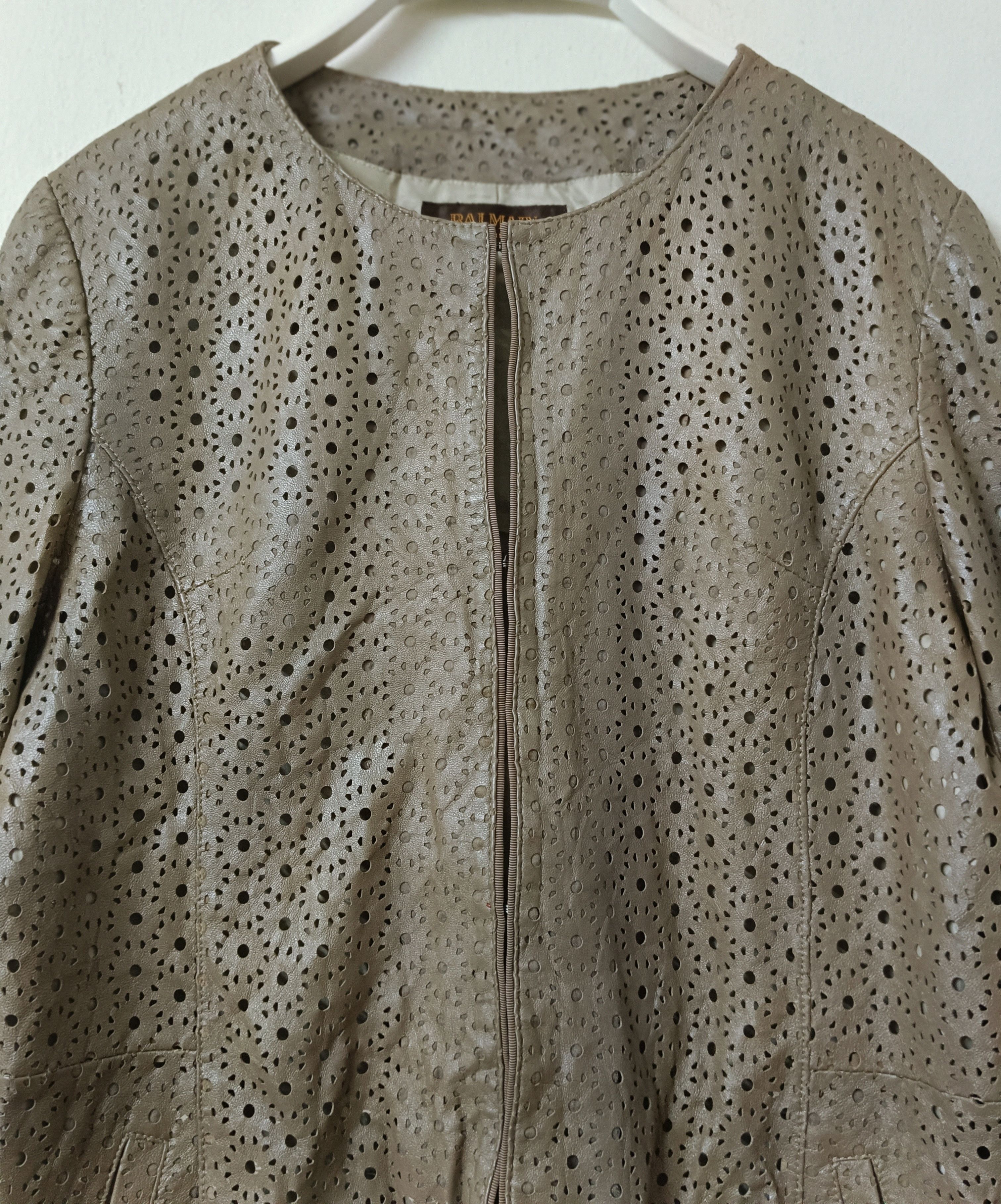 14th Addiction × Balmain × If Six Was Nine Balmain Leather Coat Jacket Size US M / EU 48-50 / 2 - 2 Thumbnail