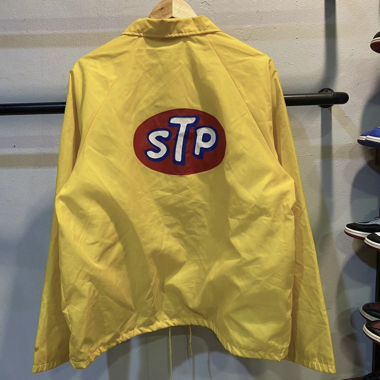 Vintage Vintage Very Rare STP By Salvage Made USA light coach jacket Size US L / EU 52-54 / 3 - 1 Thumbnail