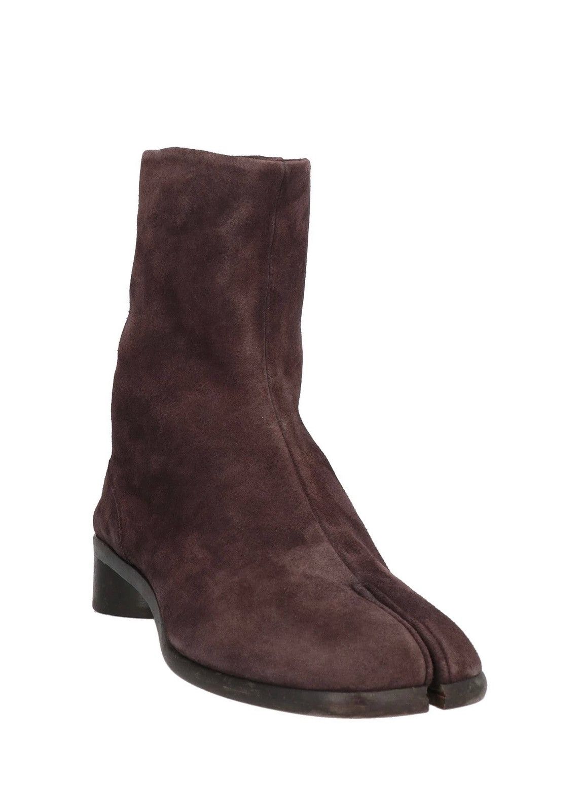 Maison Margiela Suede Brown Tabi Ankle Boots Size US 7 / EU 40 - 2 Thumbnail