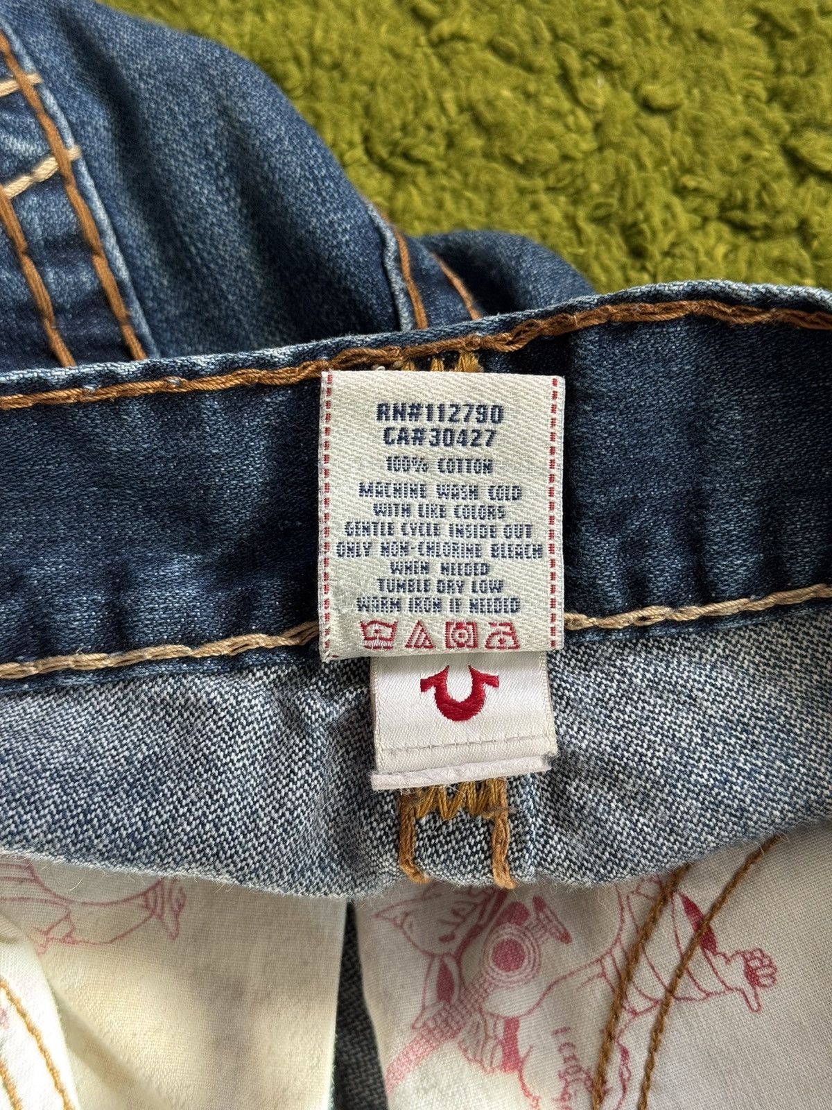 True Religion 🇺🇸 True Religion Y2K style made in USA wide leg jeans denim Size US 34 / EU 50 - 6 Thumbnail