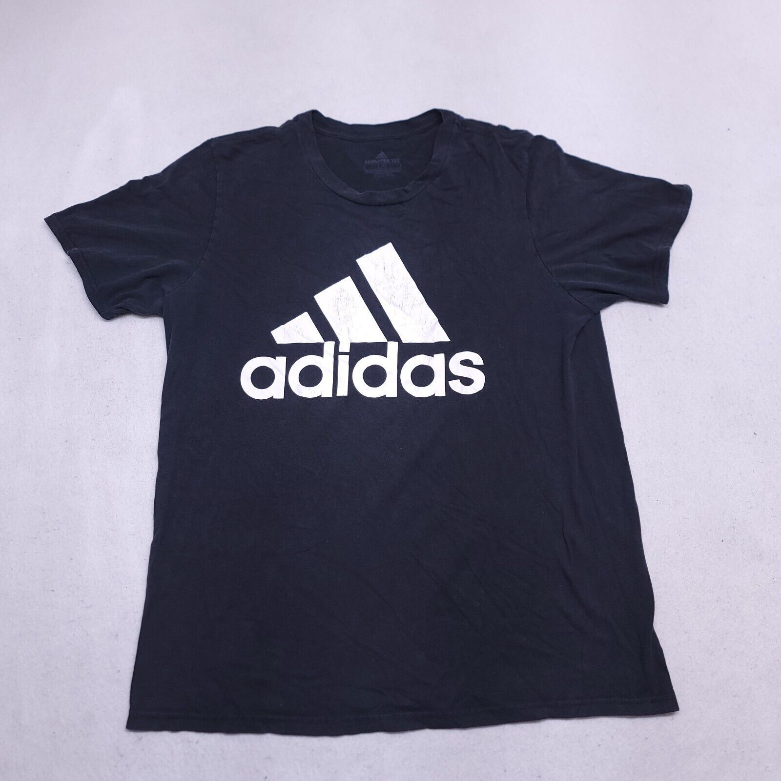 Adidas Adidas Casual Graphic Pullover T Shirt Mens Size L Black Size US L / EU 52-54 / 3 - 2 Thumbnail