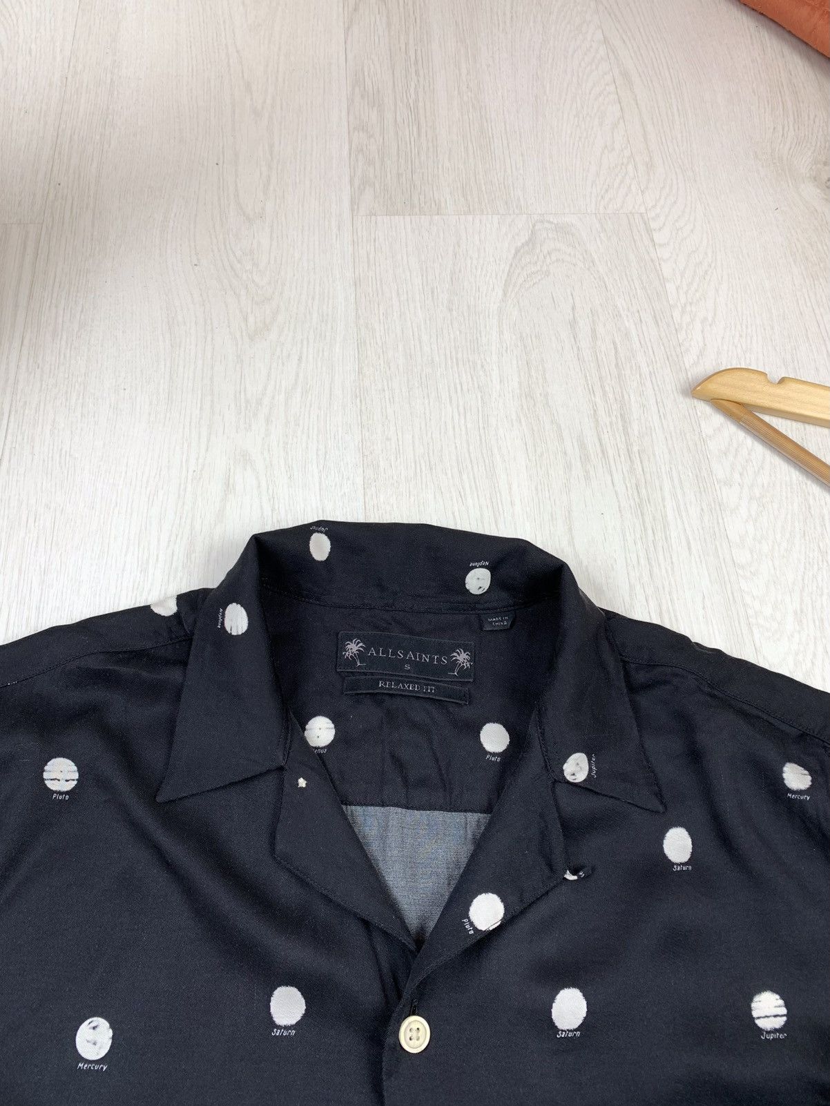 Allsaints Allsaints Planet Dot Short Sleeve Button Shirt Size S Size US S / EU 44-46 / 1 - 4 Thumbnail