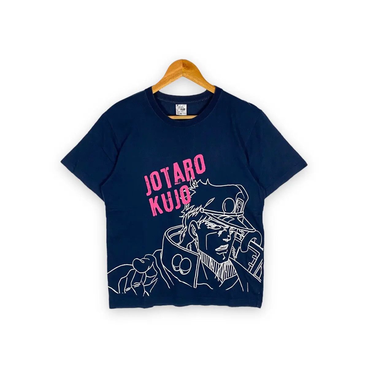 Anime VINTAGE JOJO'S BIZARRE ADVENTURE JOTARO KUJO ANIME TEE Size US M / EU 48-50 / 2 - 1 Thumbnail