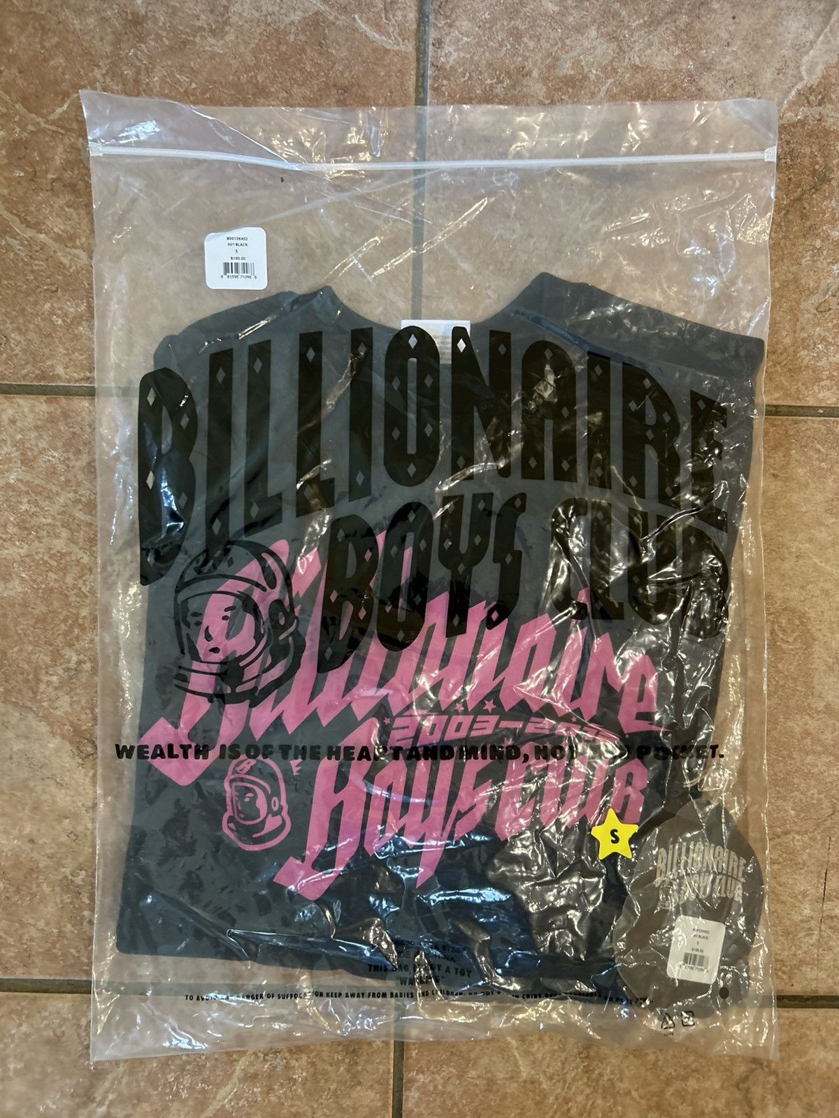 Billionaire Boys Club Pink Script- Black Billionaire Boys Club Crewneck Size US S / EU 44-46 / 1 - 3 Thumbnail