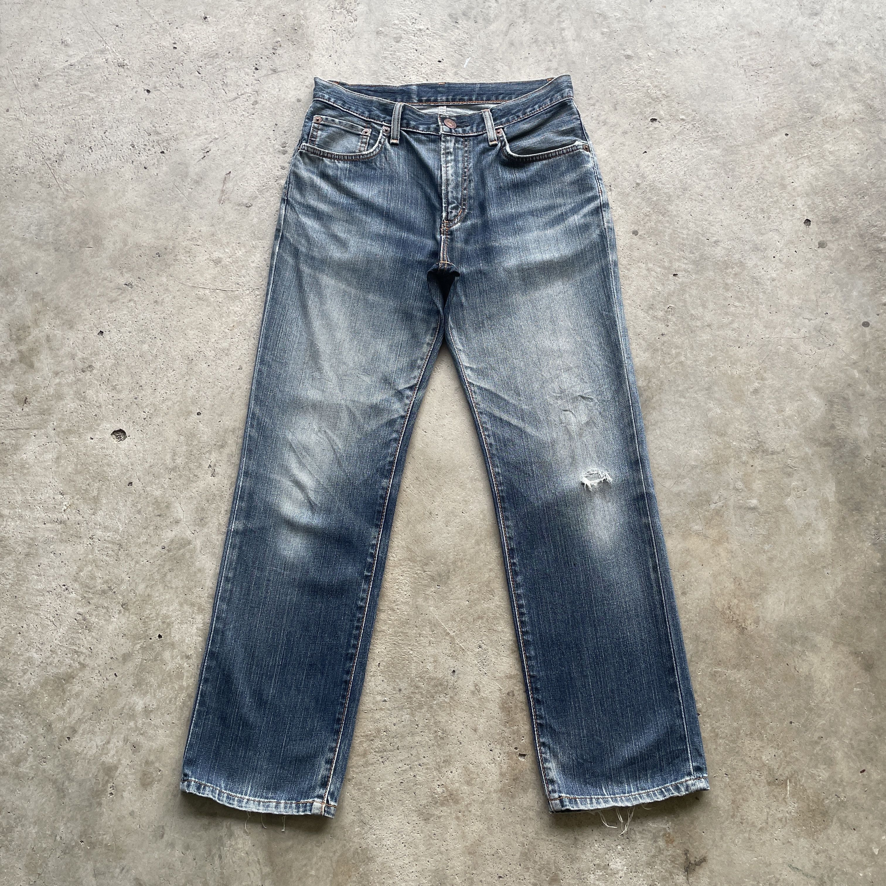 Japanese Brand VINTAGE EDWIN 502 DISTRESSED FADED JAPAN JEANS PANTS W30 Size US 30 / EU 46 - 2 Thumbnail