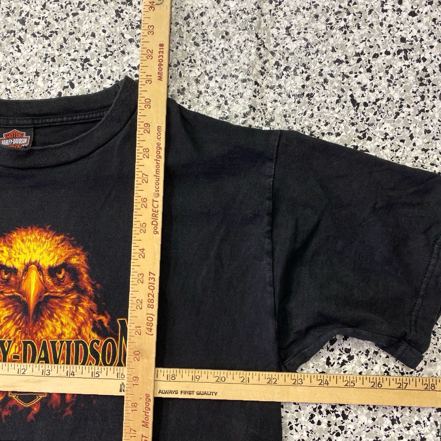 Harley Davidson VINTAGE Harley-Davidson T Shirt Adult XL Black Size US XL / EU 56 / 4 - 3 Thumbnail