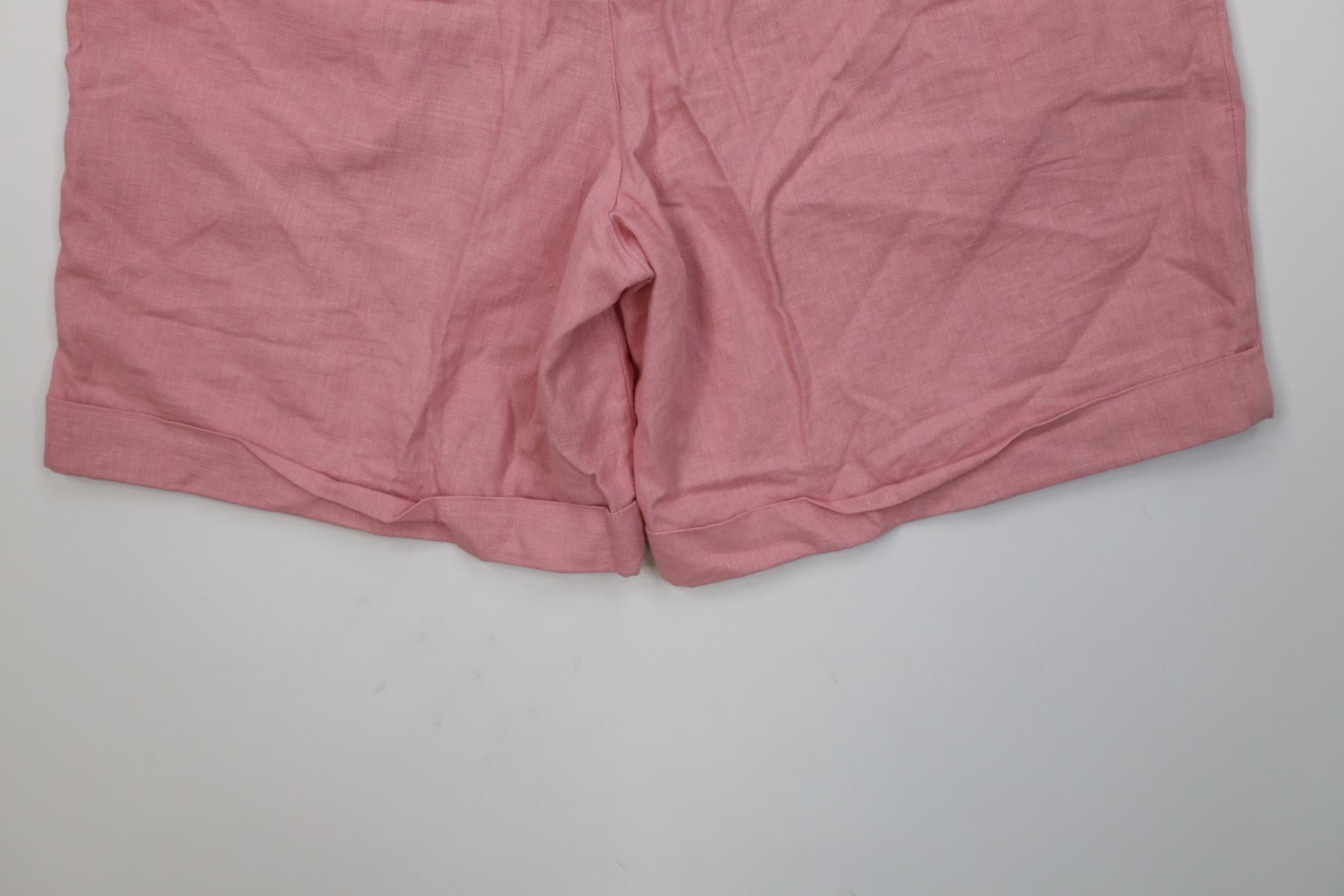 Vintage Vintage 90s Streetwear Knit Pleated Cuffed Safari Shorts Size 38" / US 16 / IT 52 - 12 Thumbnail