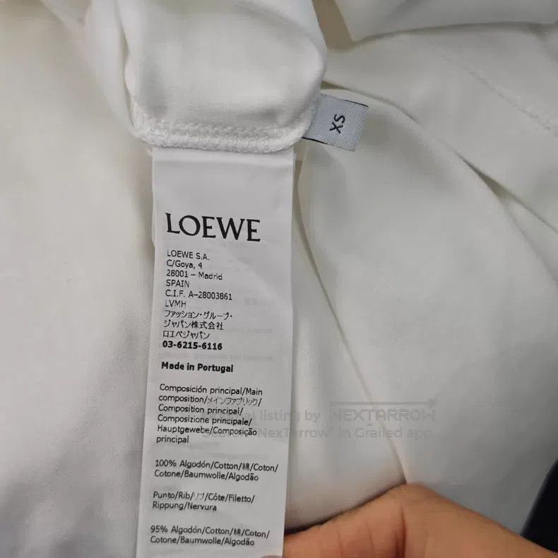 Loewe Loewe White Woven Grass Hat Pattern Front Short Back Long Size XS / US 0-2 / IT 36-38 - 6 Thumbnail