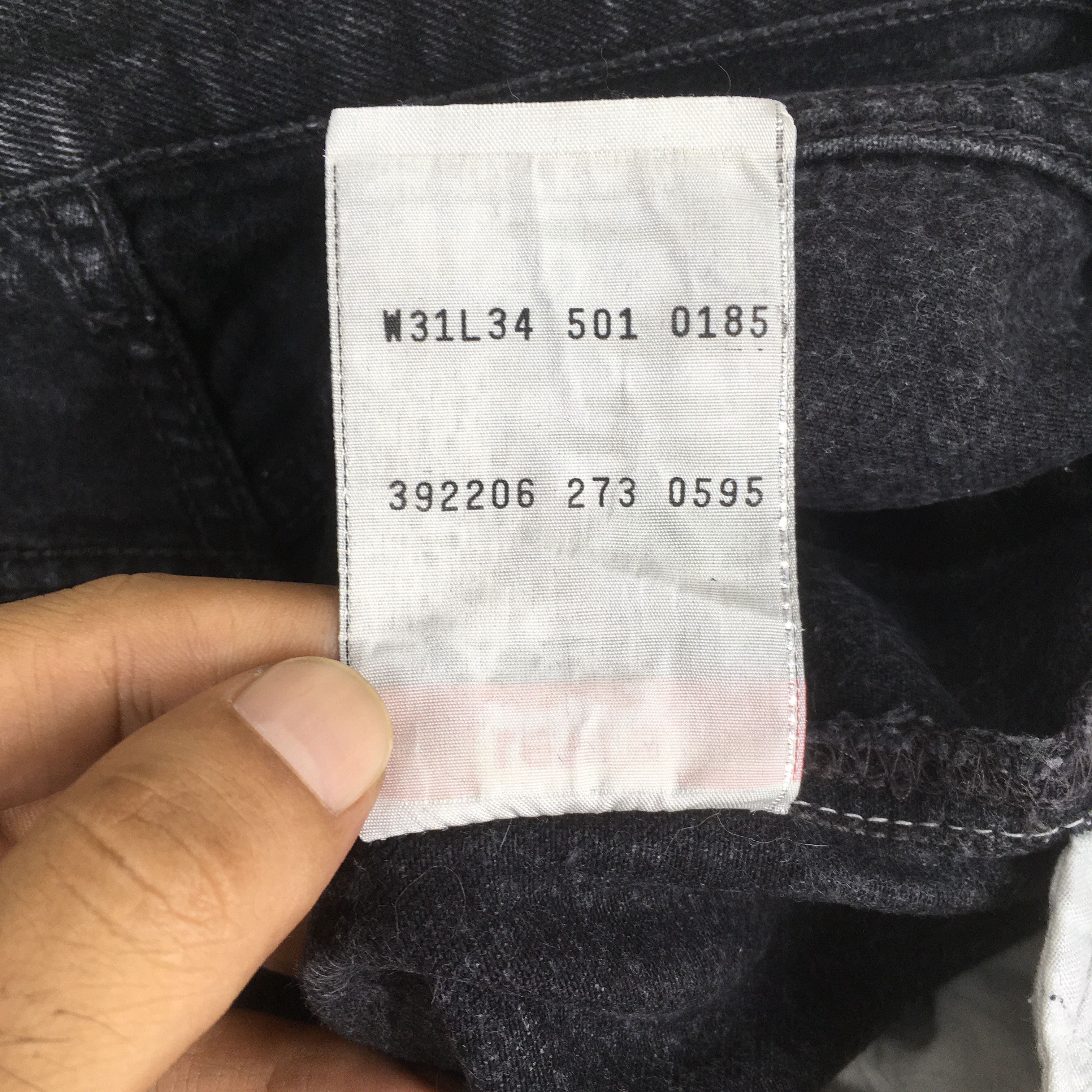 Levi's Size 28x32 Vintage 90s Levi's 501 Distressed Jeans S325 Size US 28 / EU 44 - 12 Thumbnail