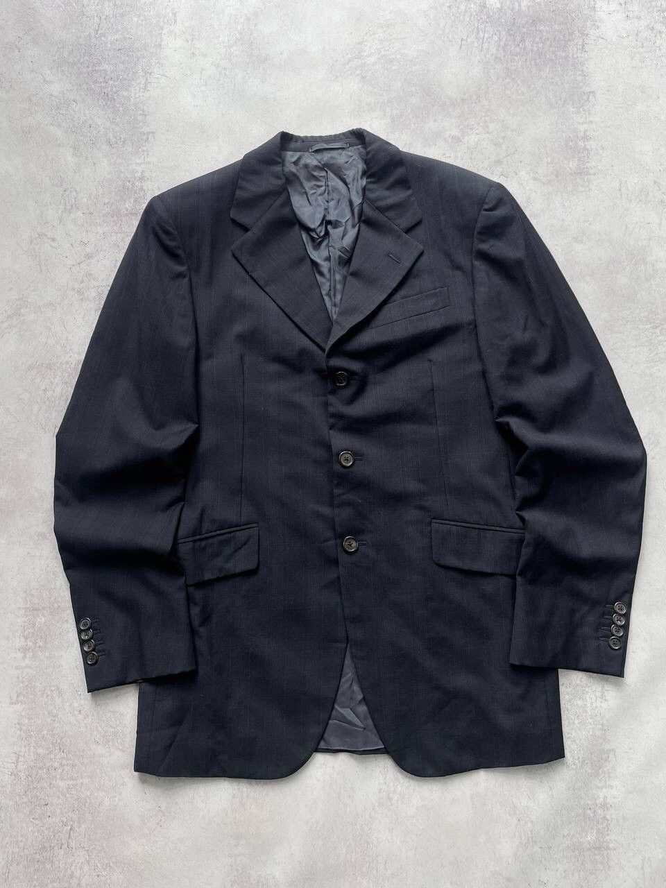 Japanese Brand × Prada × Vintage Vintage Prada Wool Blazer Coat Jacket Y2K Size 48R - 1 Thumbnail