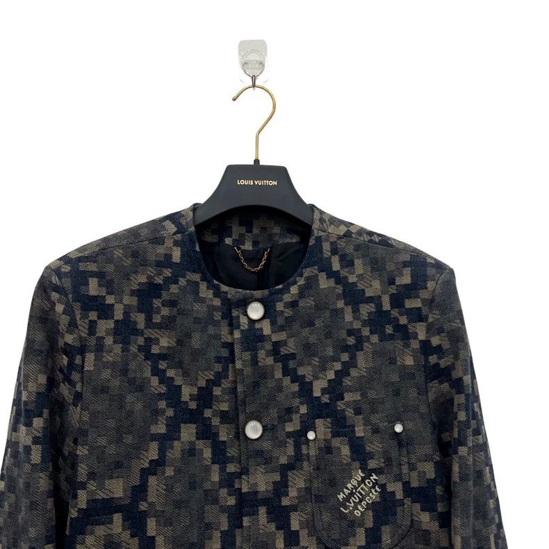 Louis Vuitton Louis Vuitton 25 SS snake print pearl button blazer jacket Size US S / EU 44-46 / 1 - 3 Thumbnail