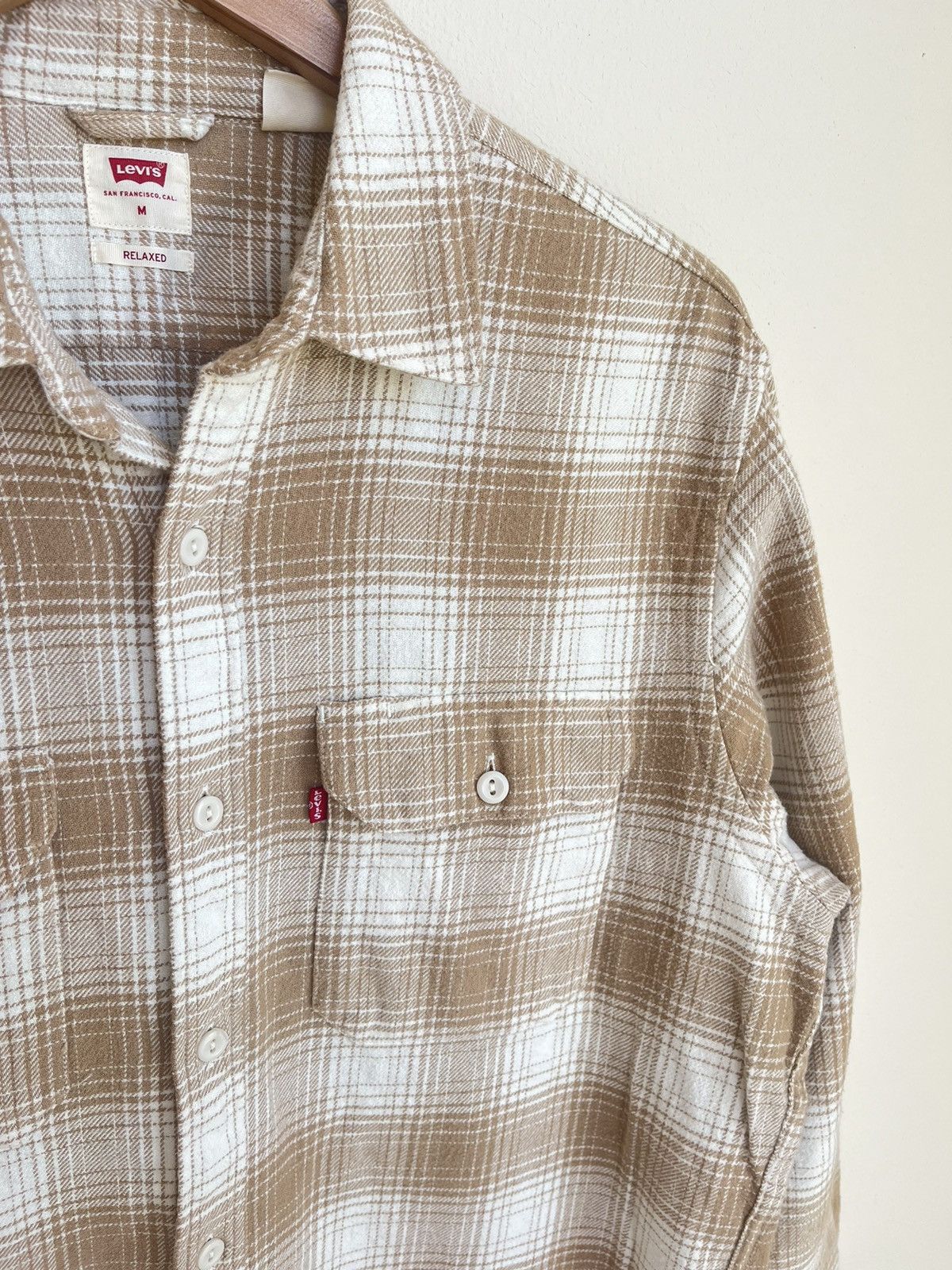 Levi's Levis Brown Plaid Flannel Shirt Size US M / EU 48-50 / 2 - 4 Thumbnail