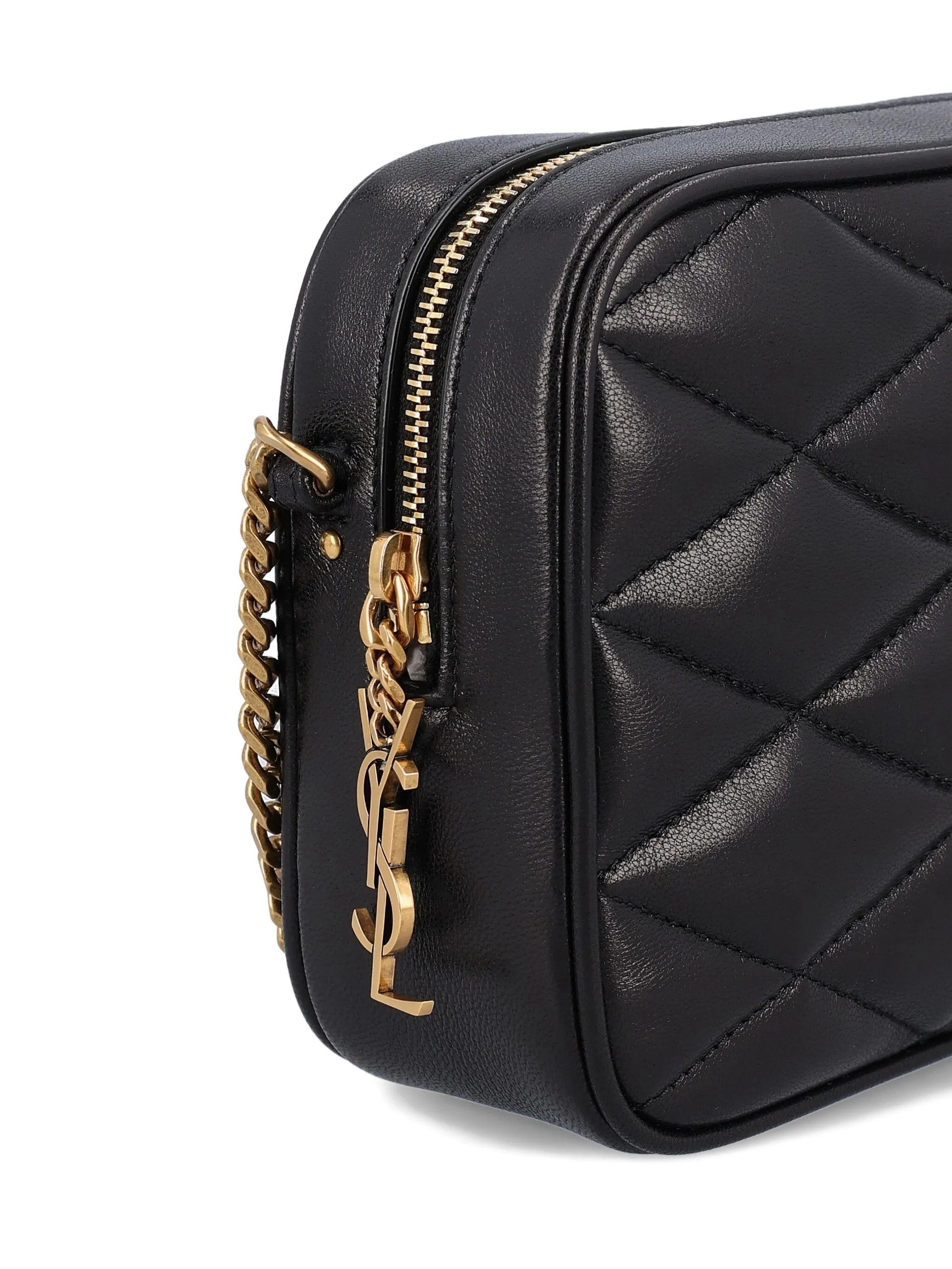 Saint Laurent Paris os11x0526 Size: OS / Quilted Shoulder Bag in Black Size ONE SIZE - 4 Thumbnail