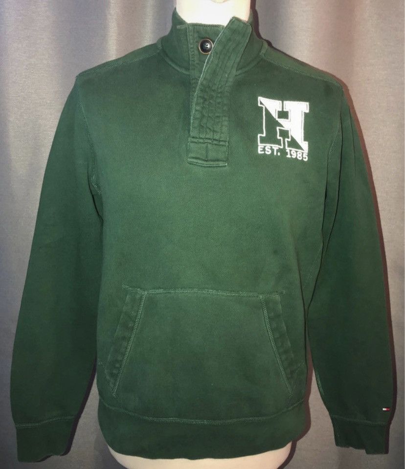 Tommy Hilfiger Tommy Hilfiger Jumper - Green - Small - Very Good Condition Size US S / EU 44-46 / 1 - 1 Thumbnail