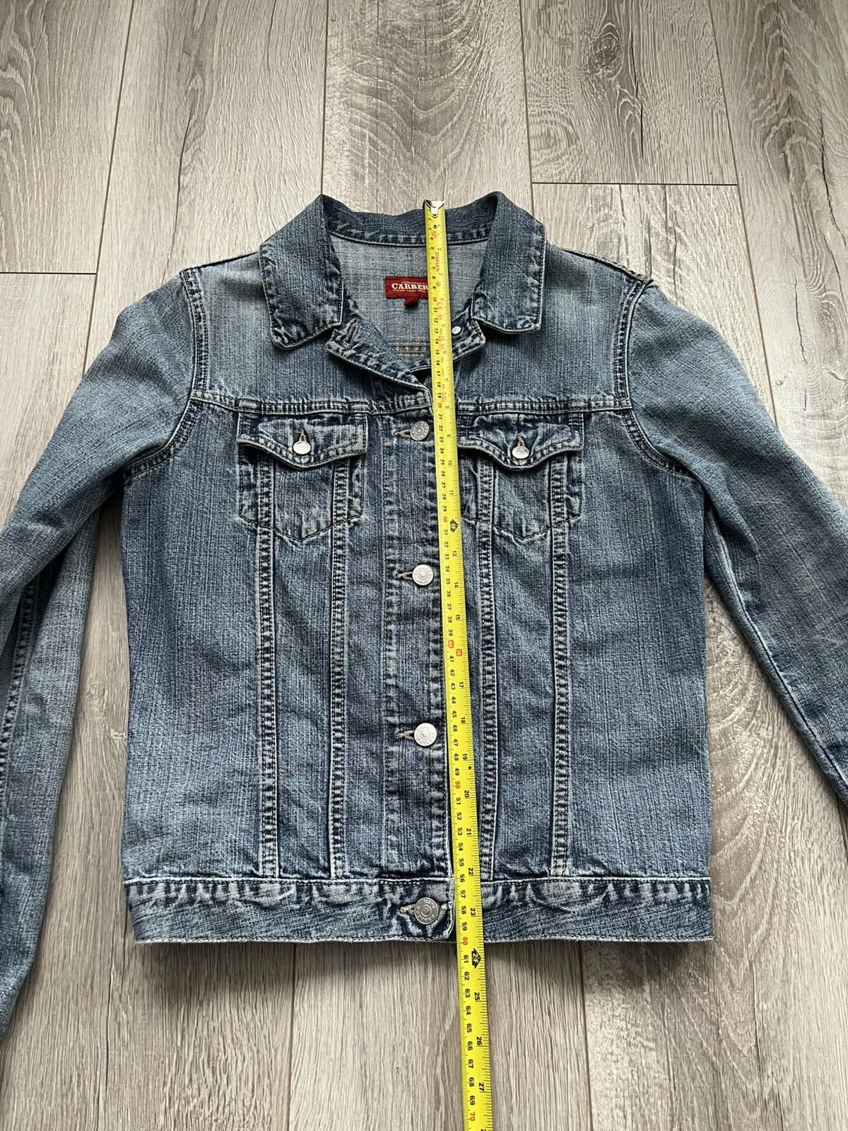 Carrera Vintage Carrera Denim Jacket 2000s Y2K Jacket Size M Size M / US 6-8 / IT 42-44 - 12 Thumbnail