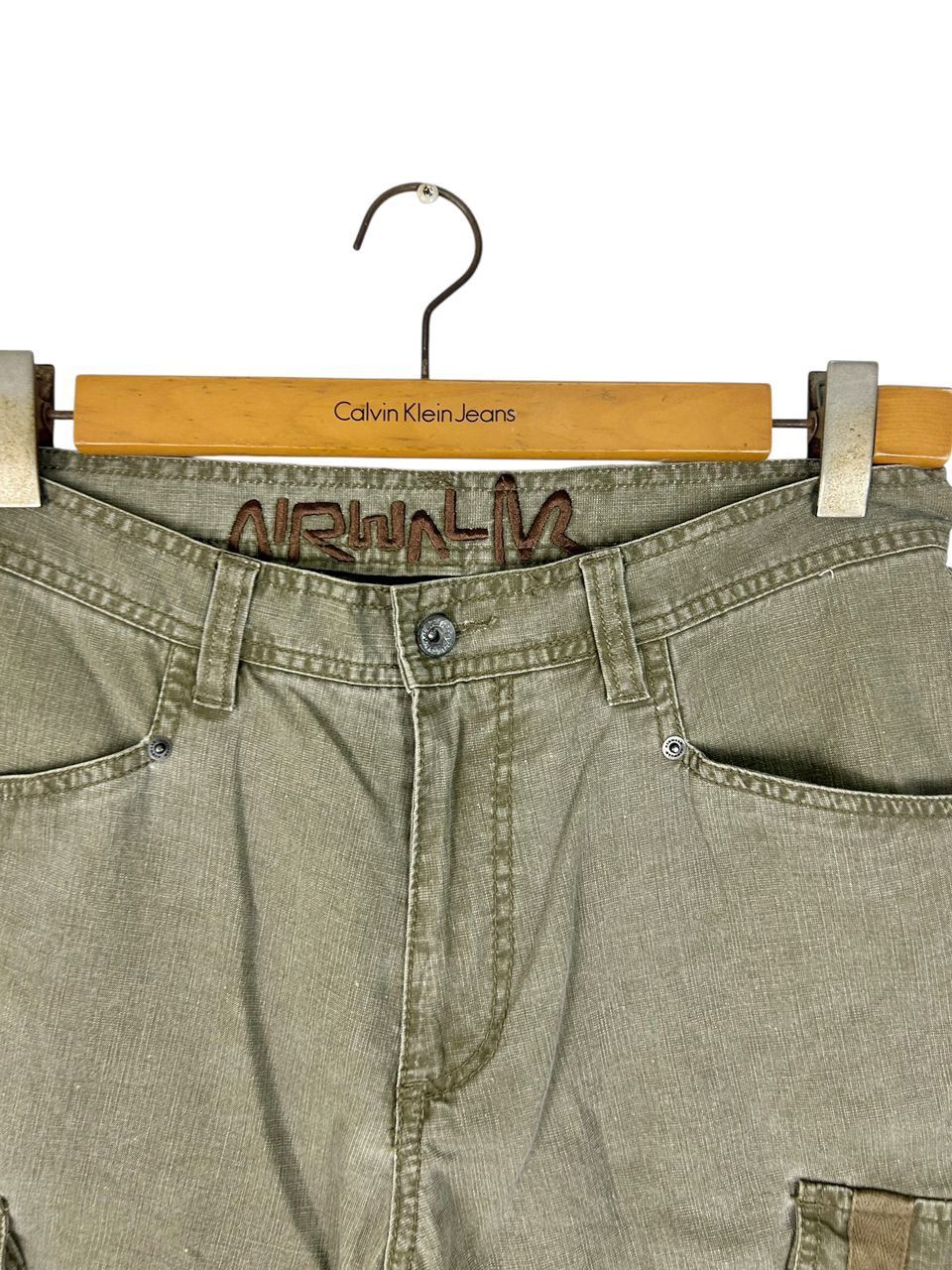 Airwalk Vintage Cargo Multi Pocket Pants Airwalk Streetwear/ Hip Hop Size US 32 / EU 48 - 7 Thumbnail