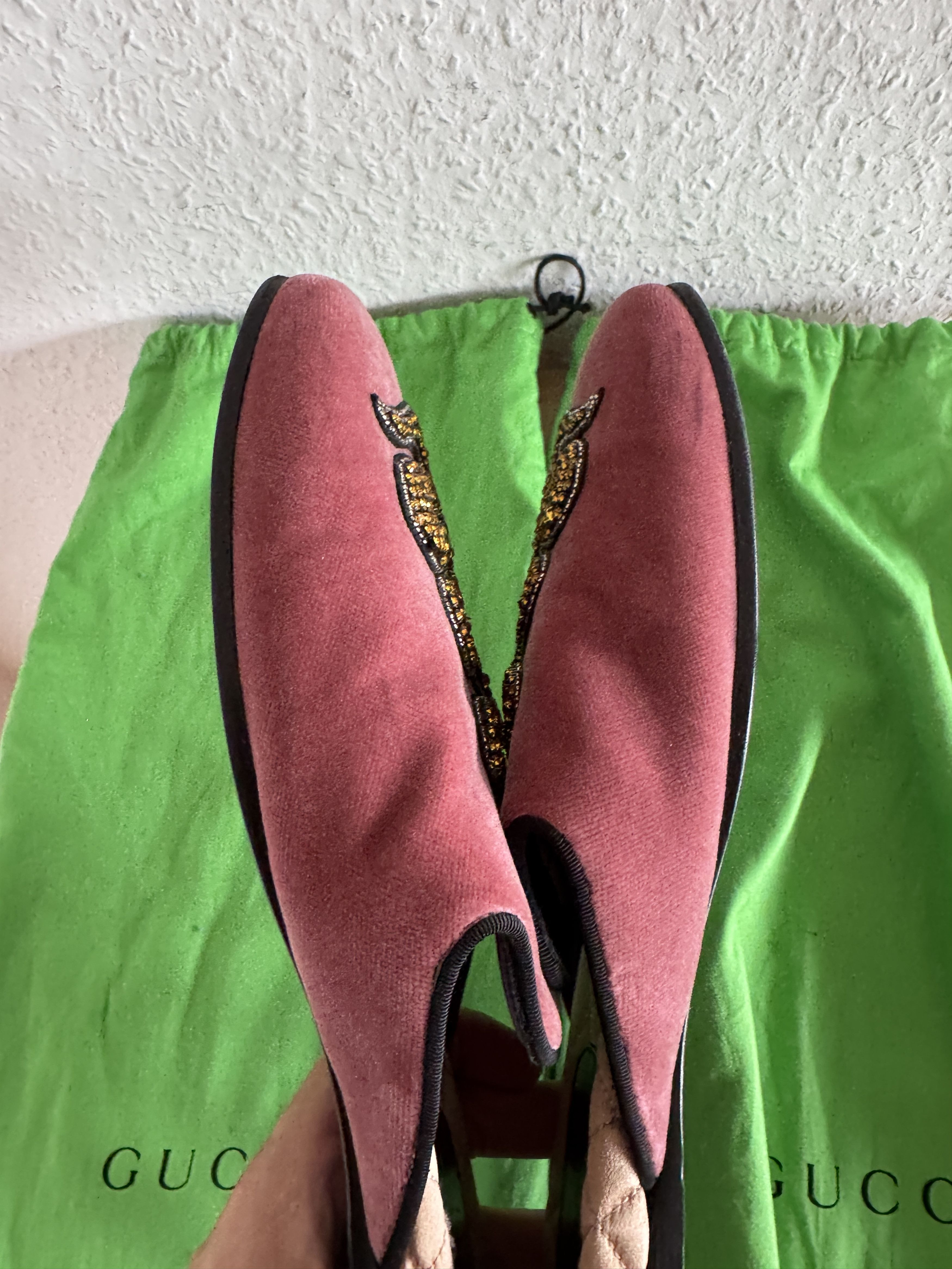 Gucci Crystal Snake Lawrence Slide Size US 11 / EU 44 - 16 Thumbnail