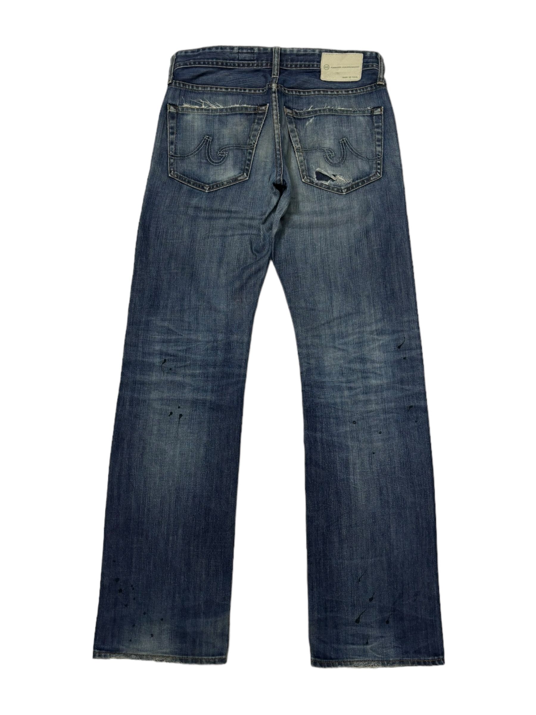 AG Adriano Goldschmied OG🔥 AG ADRIANO GOLDSCHMIED ROCKSTAR DENIM JEANS Size US 29 - 3 Thumbnail