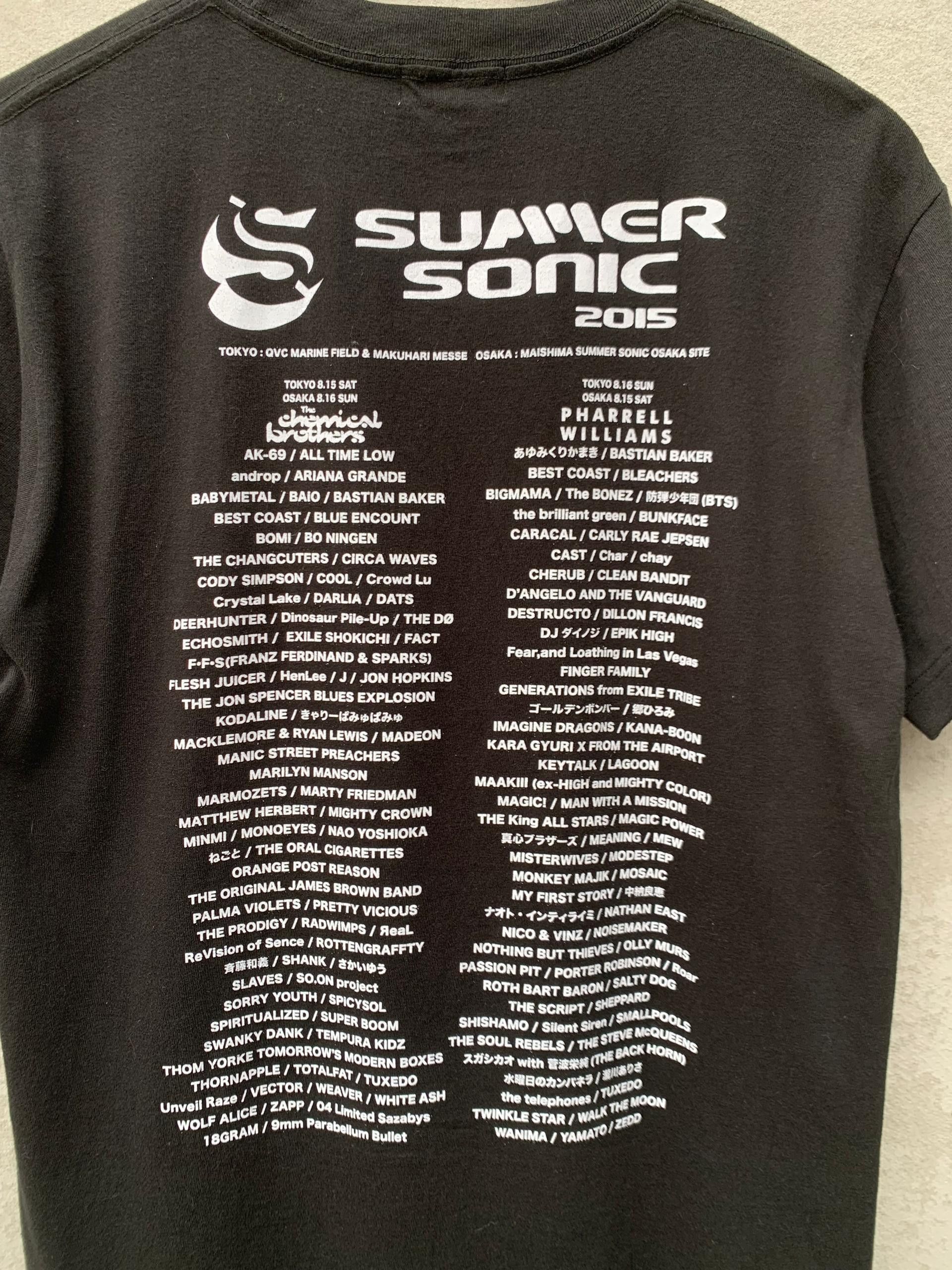 Band Tees Summer Sonic Chemical X pharrell Band Tees Size US M / EU 48-50 / 2 - 4 Thumbnail