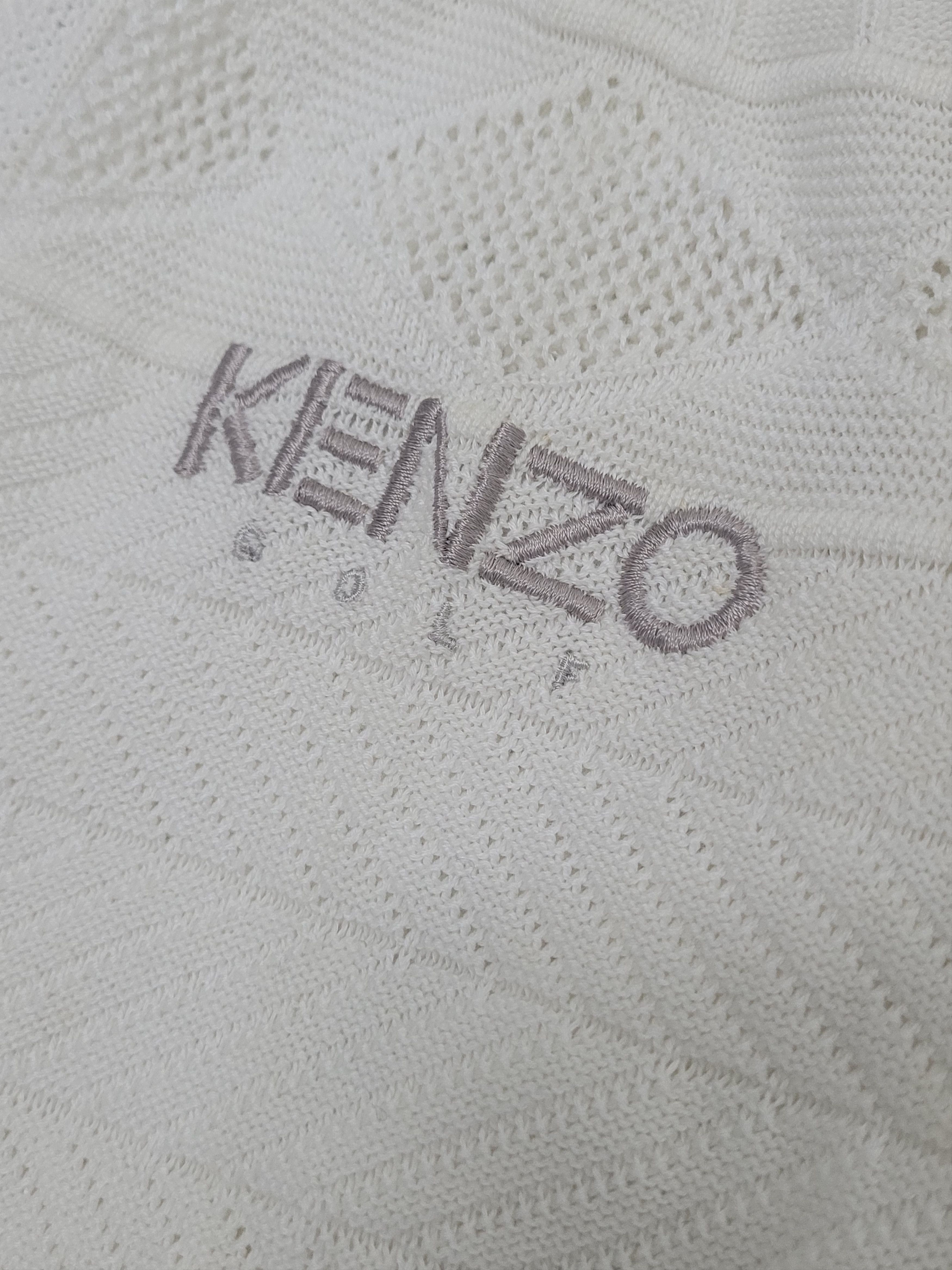 Kenzo Kenzo Golf Knitted Outerwear Sweatshirt Size US L / EU 52-54 / 3 - 2 Thumbnail