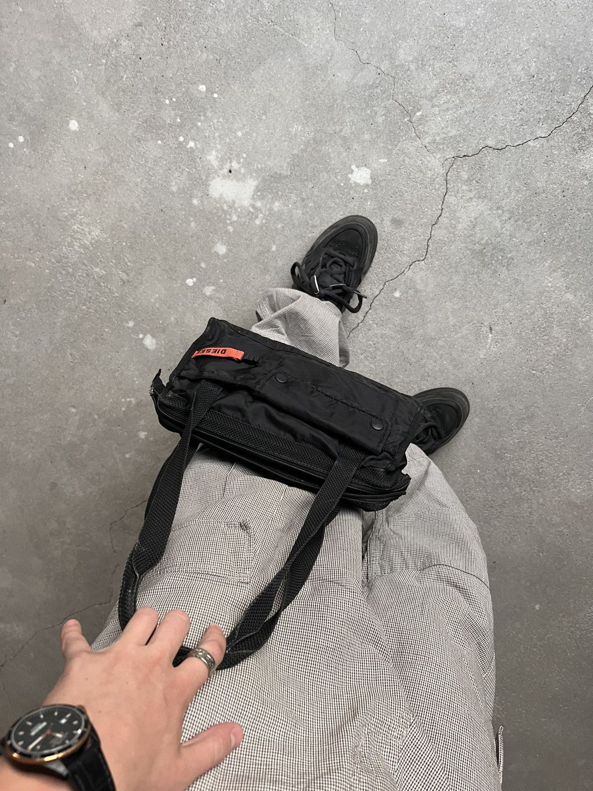 Diesel × Vintage Vintage Diesel Bag Nylon Size ONE SIZE - 6 Thumbnail