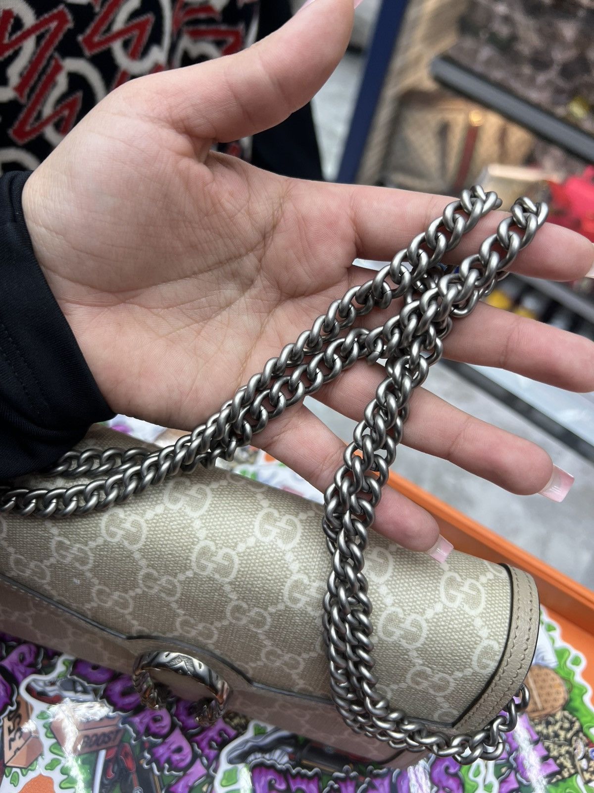 Gucci Gucci Dionysus Chain Wallet Size ONE SIZE - 5 Thumbnail