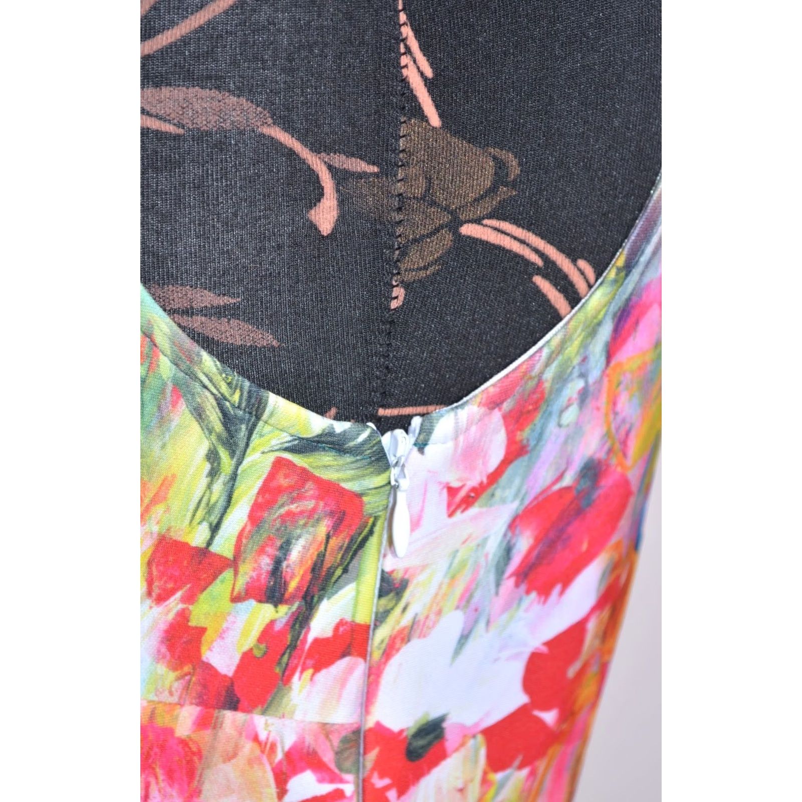Joseph Ribkoff Joseph Ribkoff Womens Floral Sleeveless Bodycon Dress Multicolour Sz UK8 US6 D34 Size M / US 6-8 / IT 42-44 - 4 Thumbnail