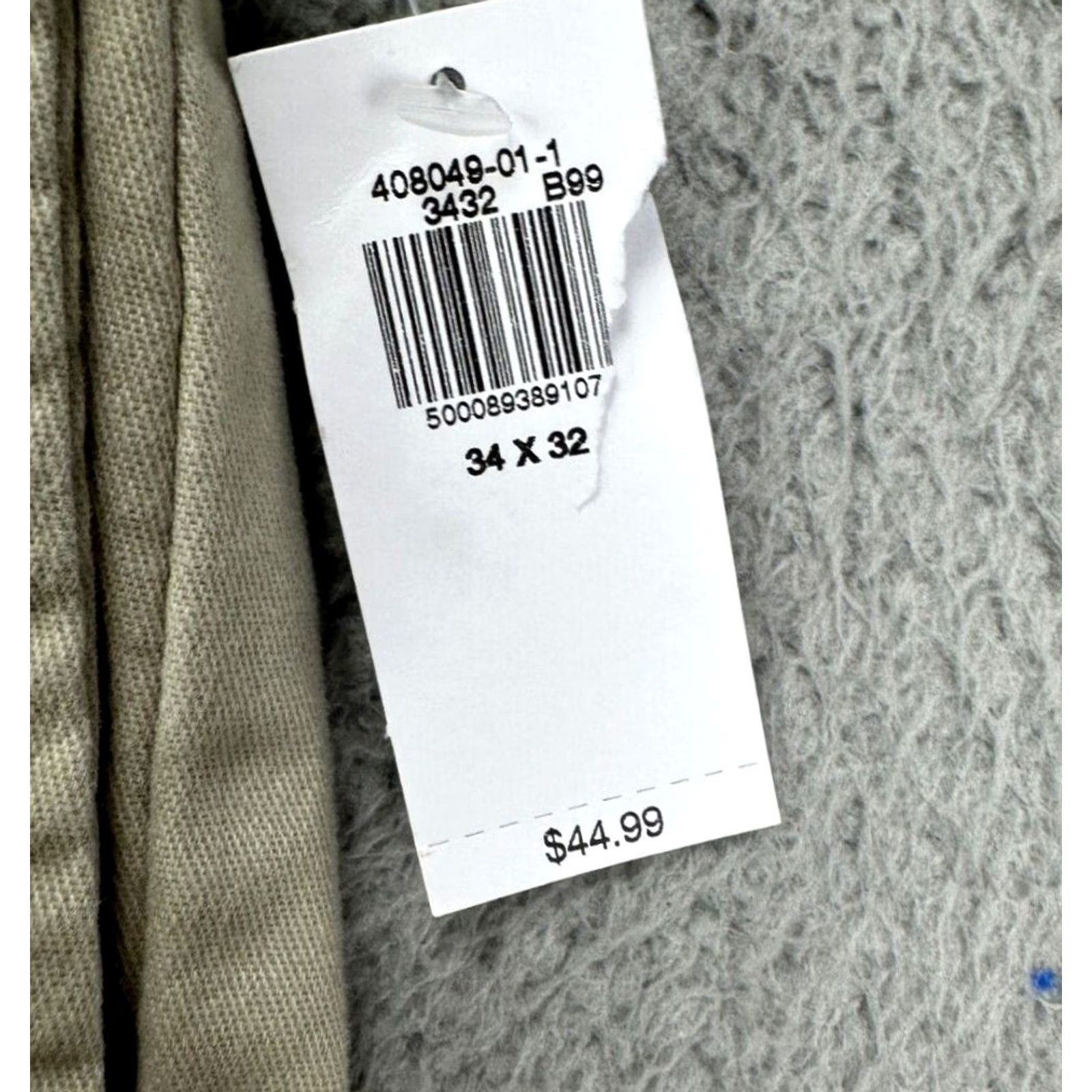 Old Navy Old Navy Khaki Pants Men 34X32 White Straight Flat Front Flex Stretch Pocket NEW Size US 34 / EU 50 - 2 Thumbnail